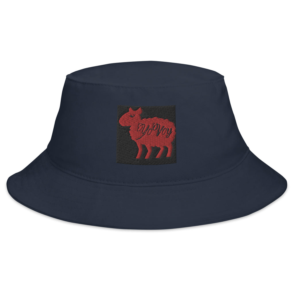 “YOVOY Sheep Red” Bucket Hat