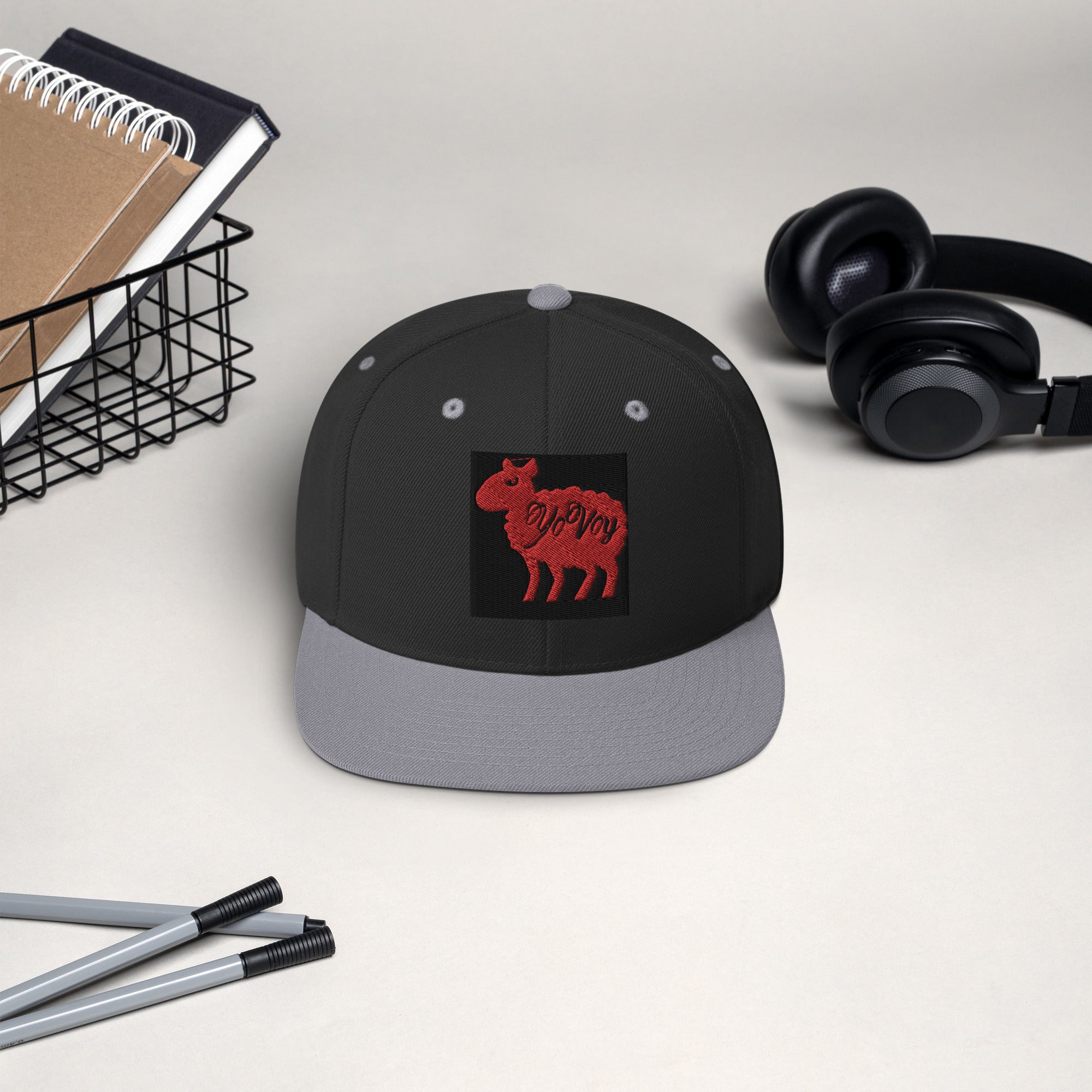 “YOVOY Sheep Red” Snapback Hat