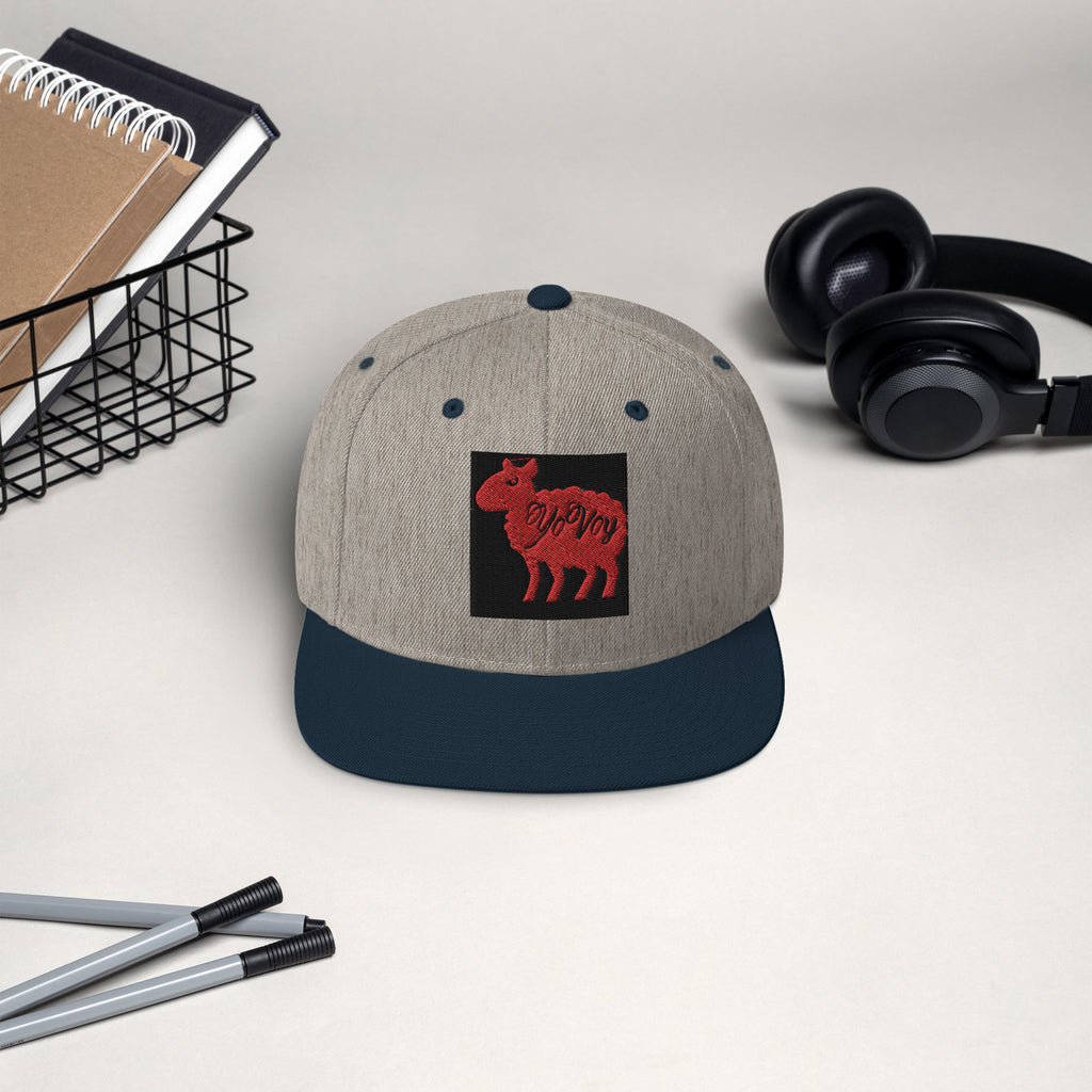 “YOVOY Sheep Red” Snapback Hat