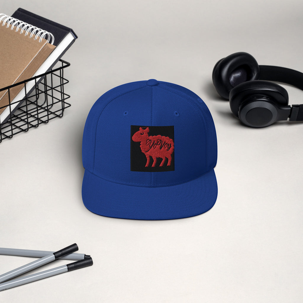 “YOVOY Sheep Red” Snapback Hat