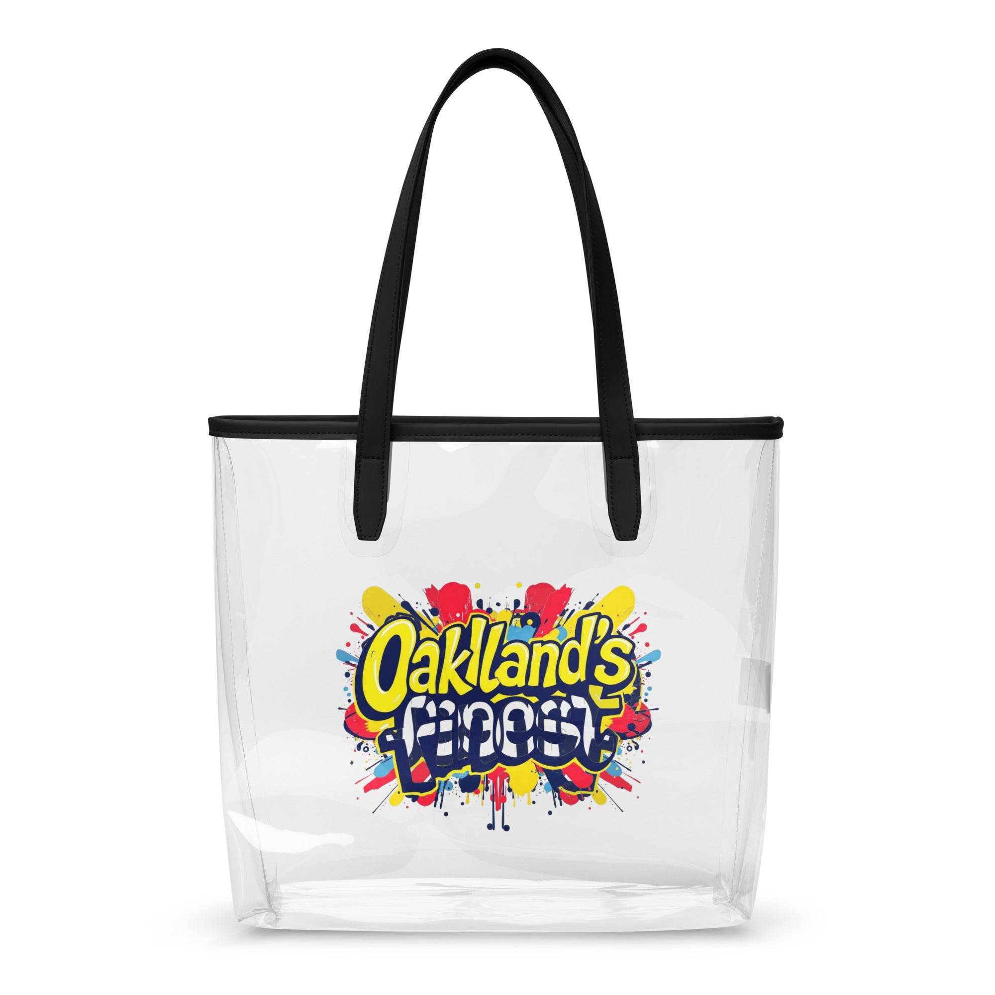 "Oakland's Finest" Clear tote bag