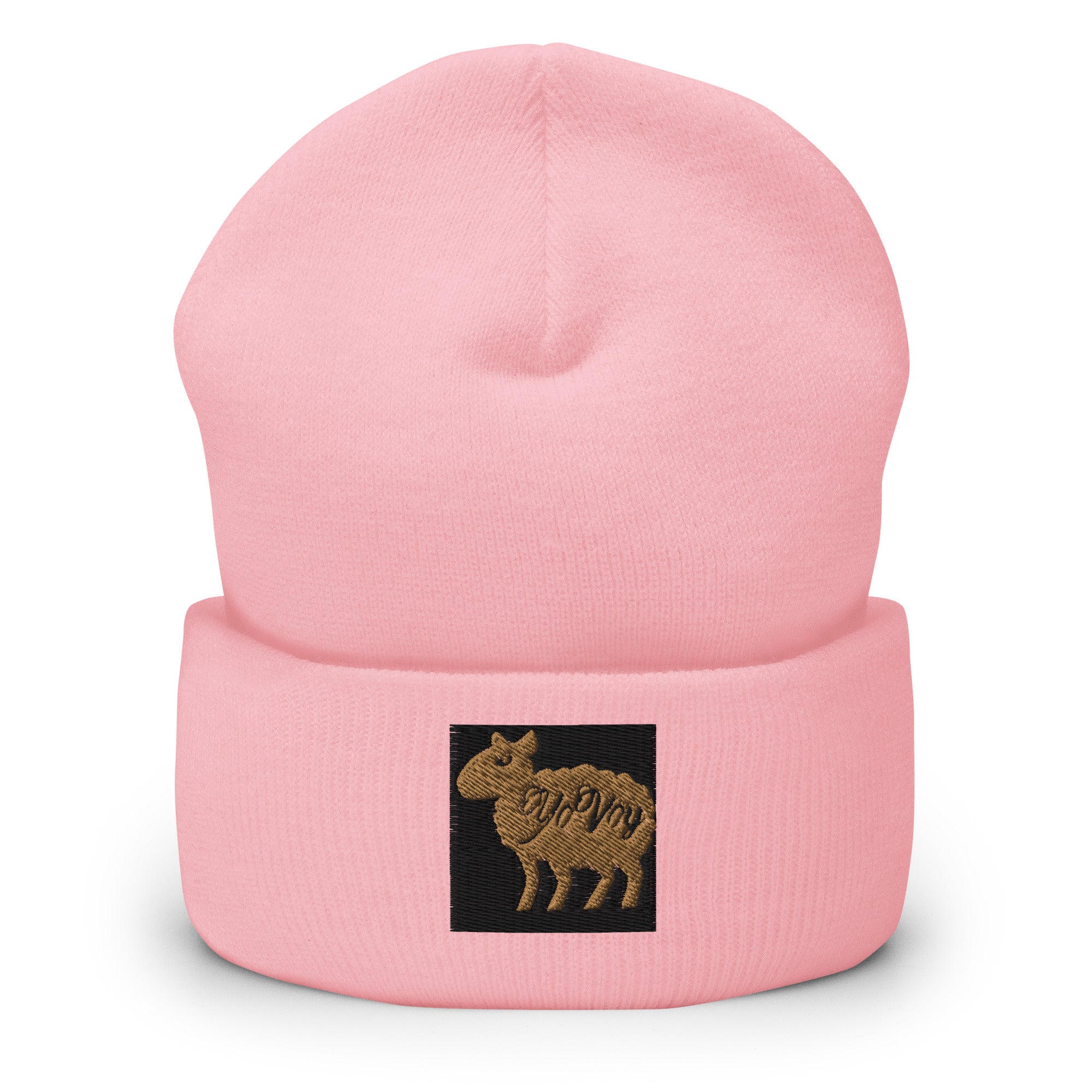 “YOVOY Sheep Gold”Cuffed Beanie