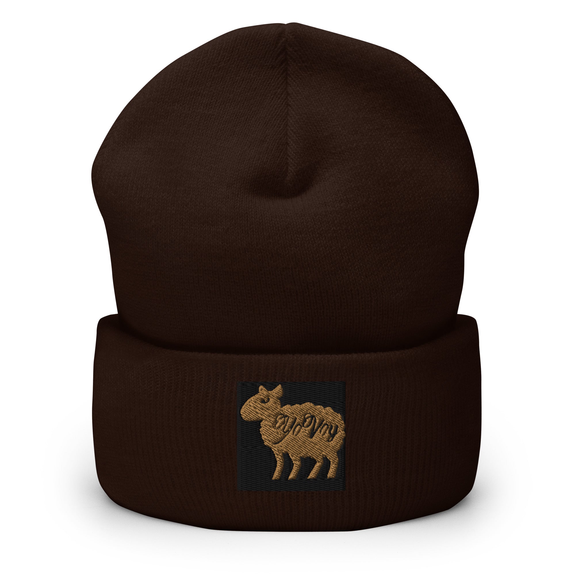 “YOVOY Sheep Gold”Cuffed Beanie