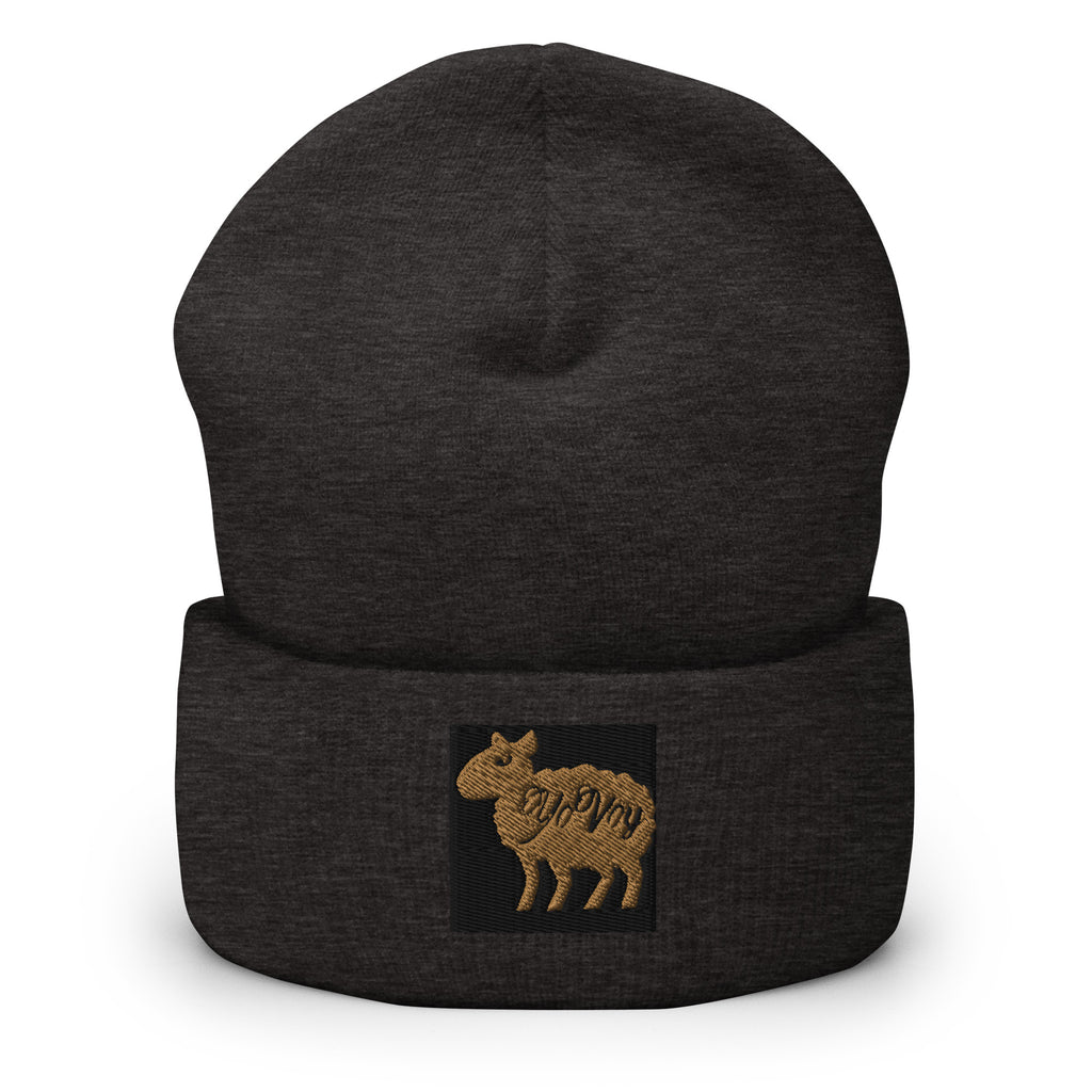 “YOVOY Sheep Gold”Cuffed Beanie
