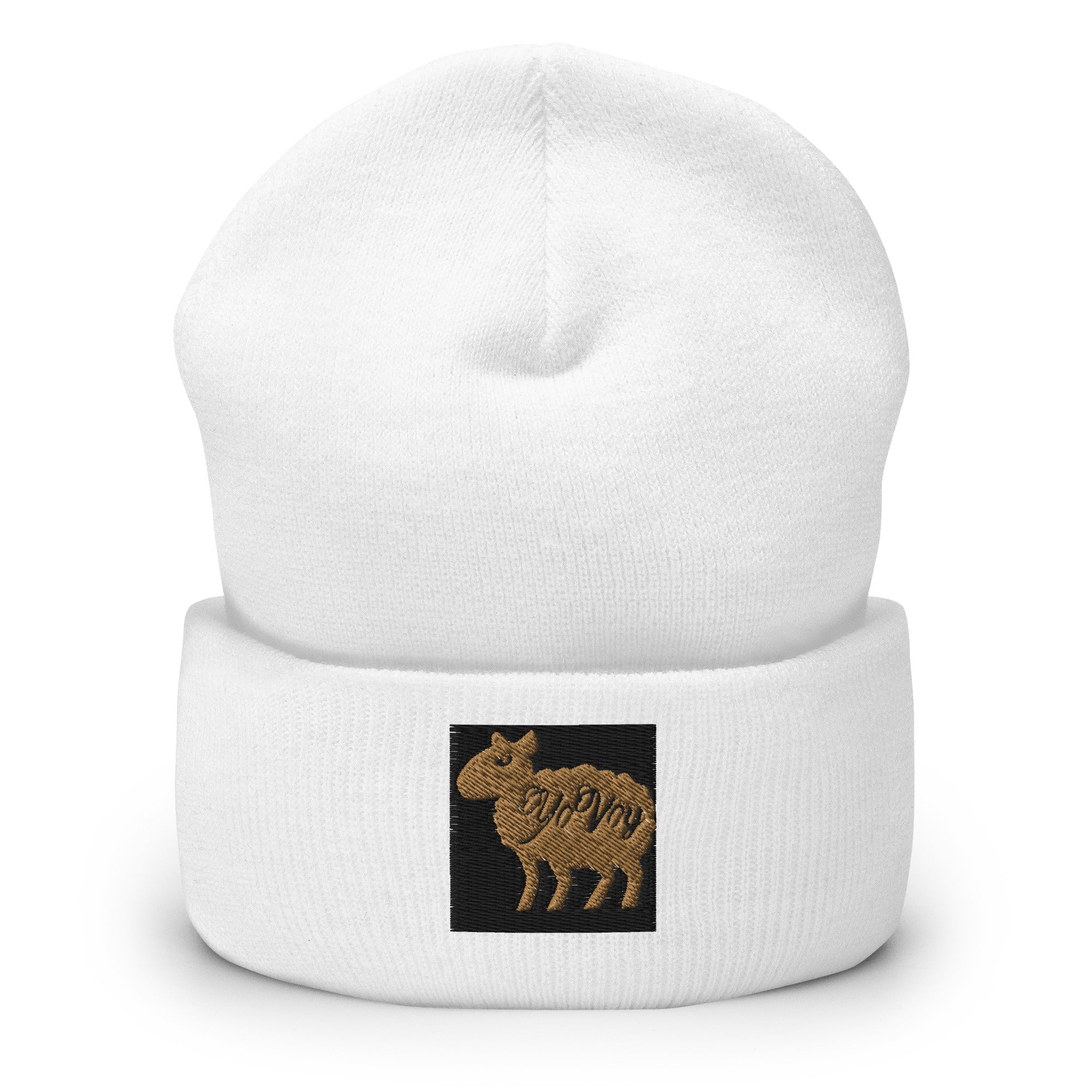 “YOVOY Sheep Gold”Cuffed Beanie