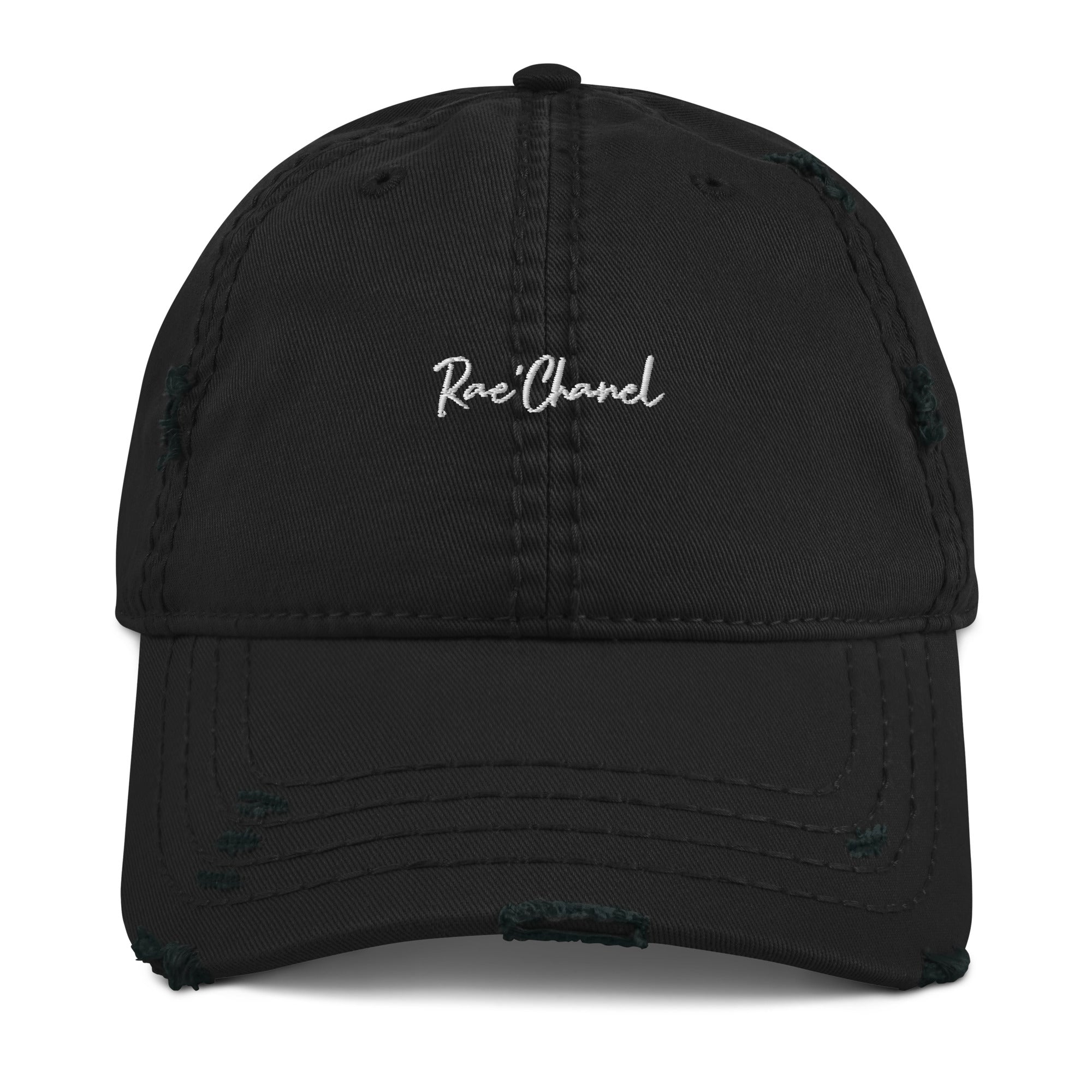 Rae'Chanel" Distressed Dad Hat