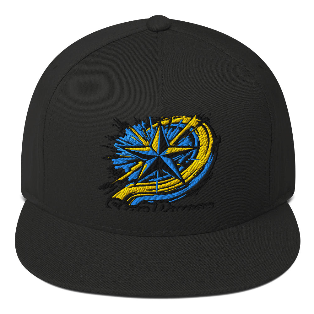 "A Star Power"Flat Bill Cap