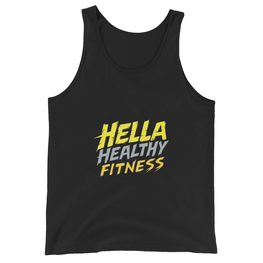 "Hella Healthy Fitness" Men's Tank Top