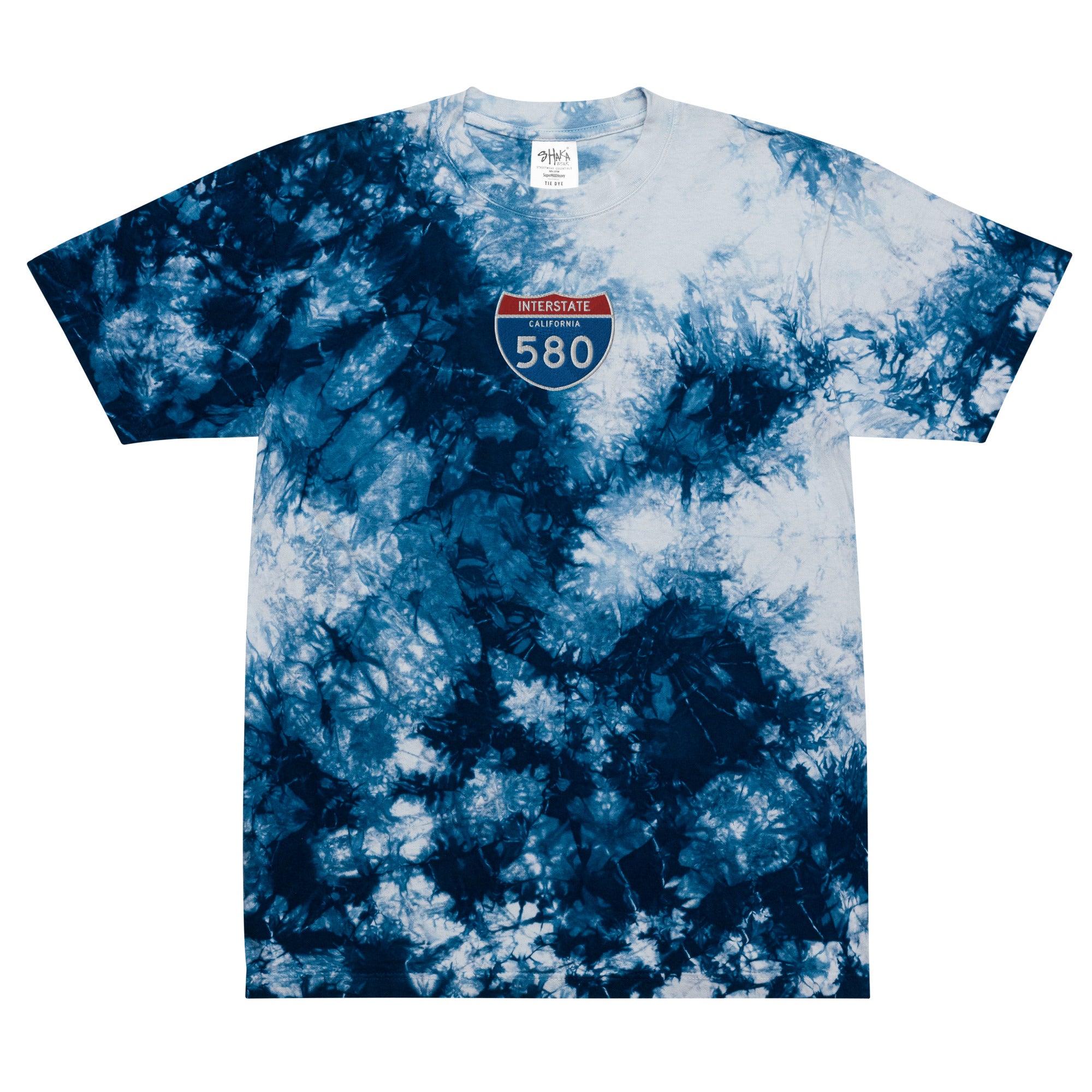 580 Oversized tie-dye t-shirt