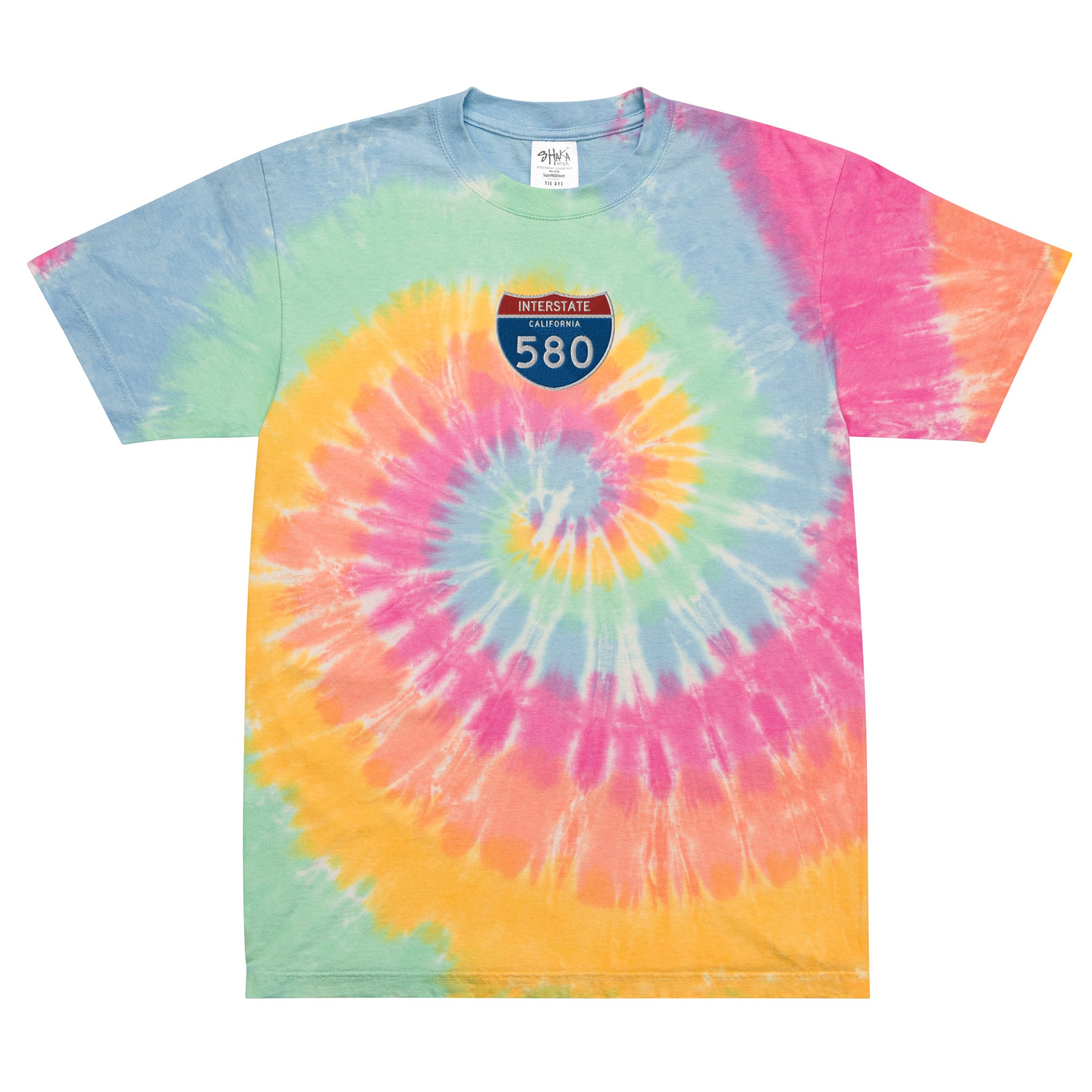 580 Oversized tie-dye t-shirt