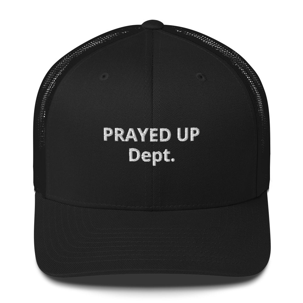 “PrayedUp dept” Trucker Cap