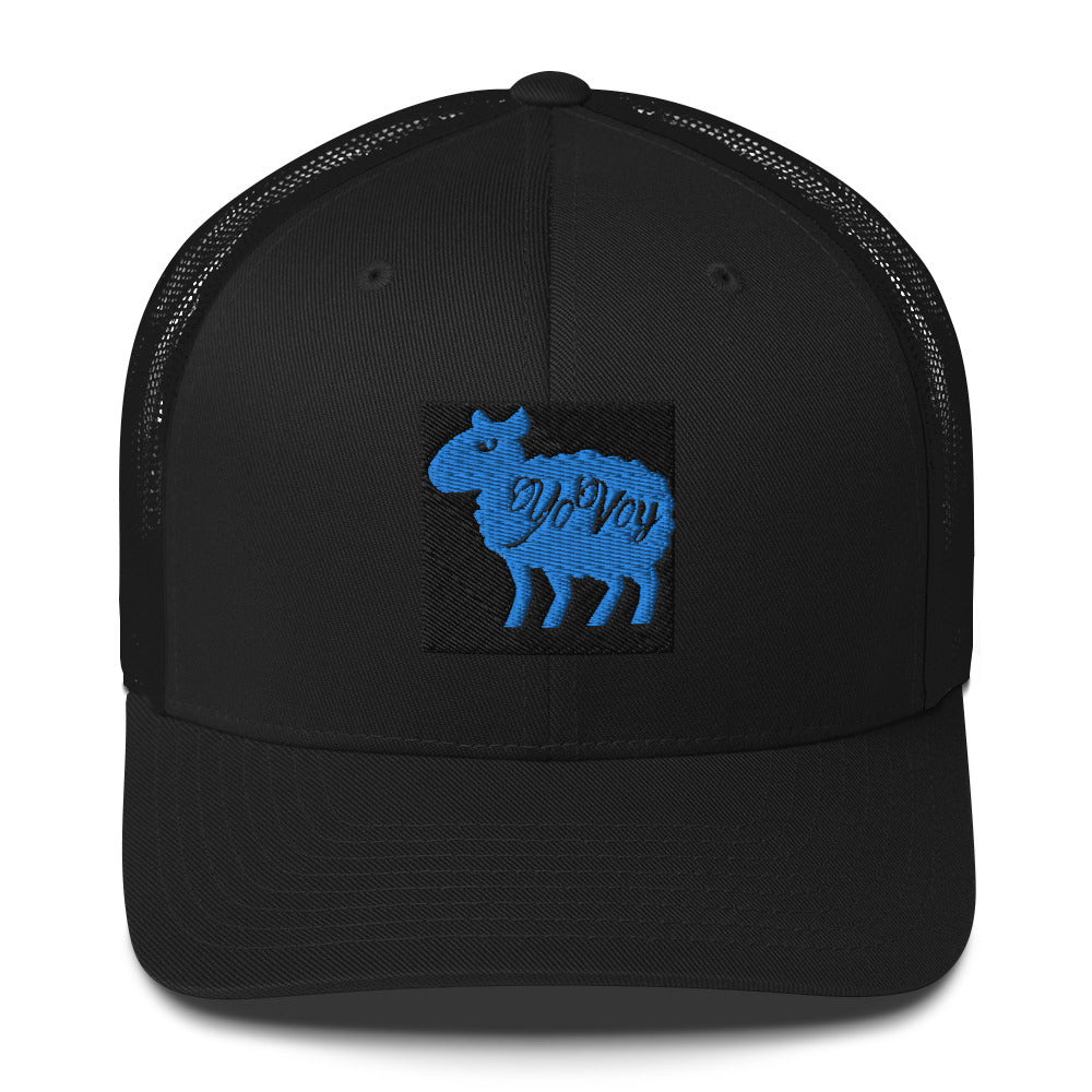 “YOVOY Sheep Baby Blue” Trucker Cap
