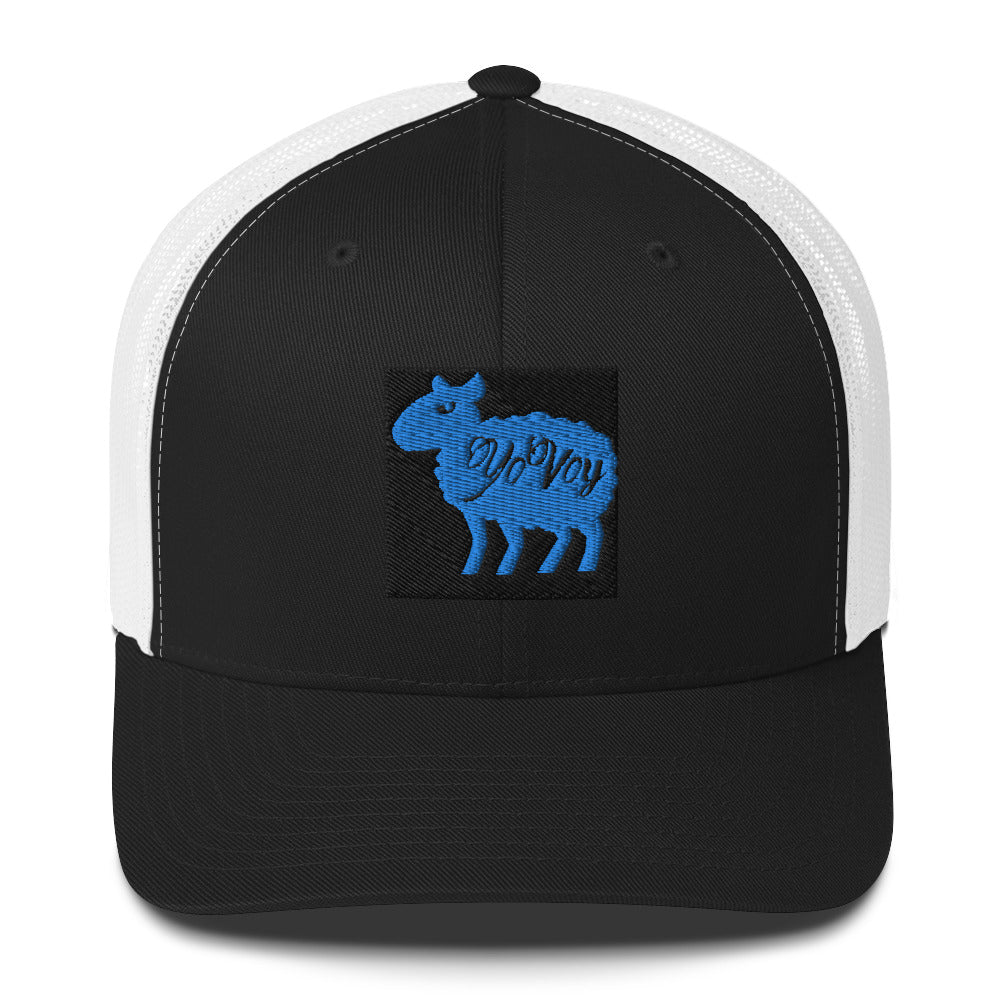 “YOVOY Sheep Baby Blue” Trucker Cap