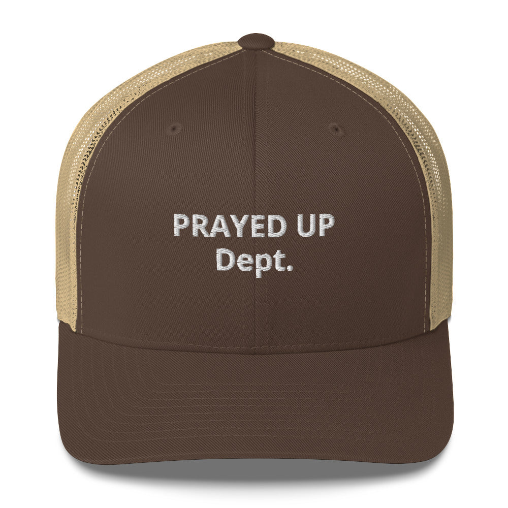 “PrayedUp dept” Trucker Cap