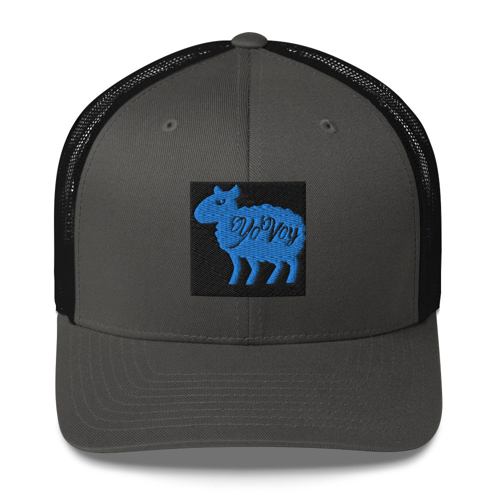 “YOVOY Sheep Baby Blue” Trucker Cap