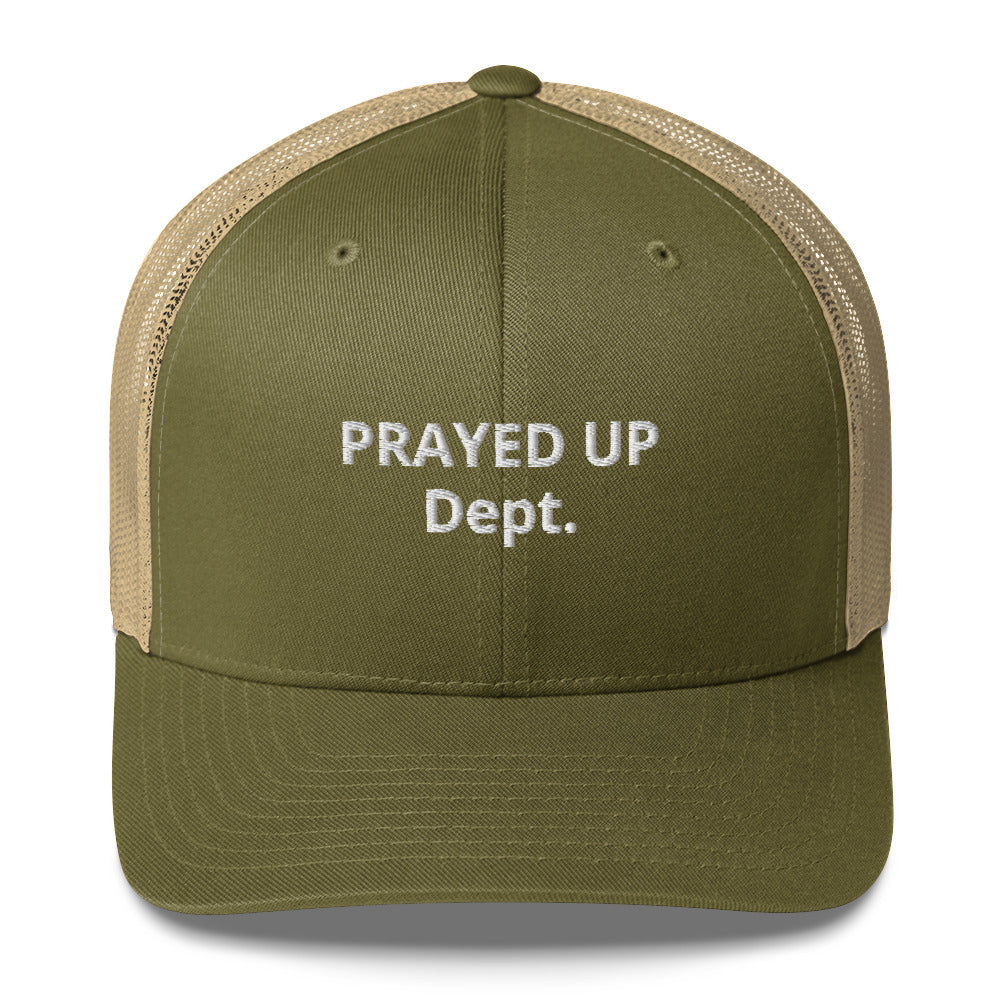 “PrayedUp dept” Trucker Cap