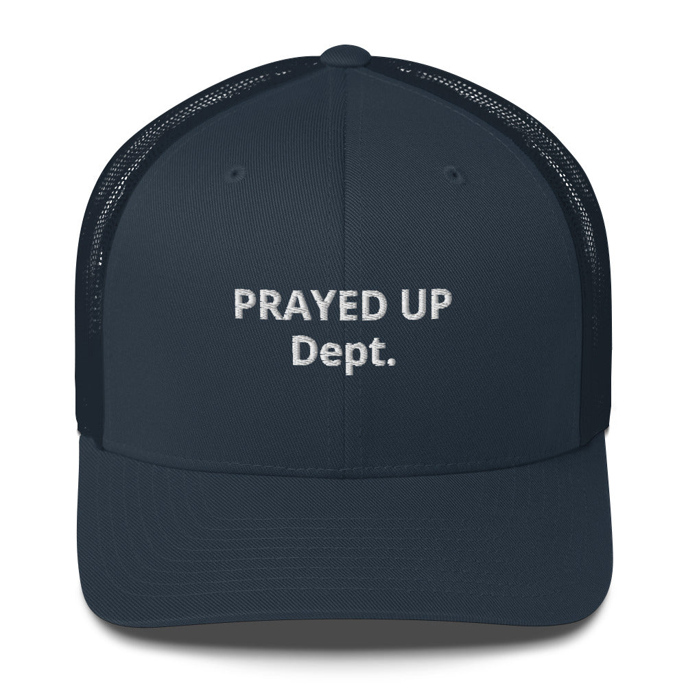 “PrayedUp dept” Trucker Cap