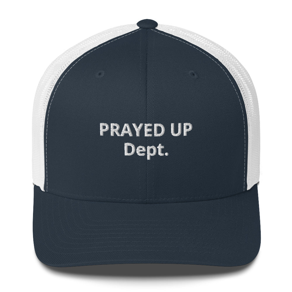 “PrayedUp dept” Trucker Cap
