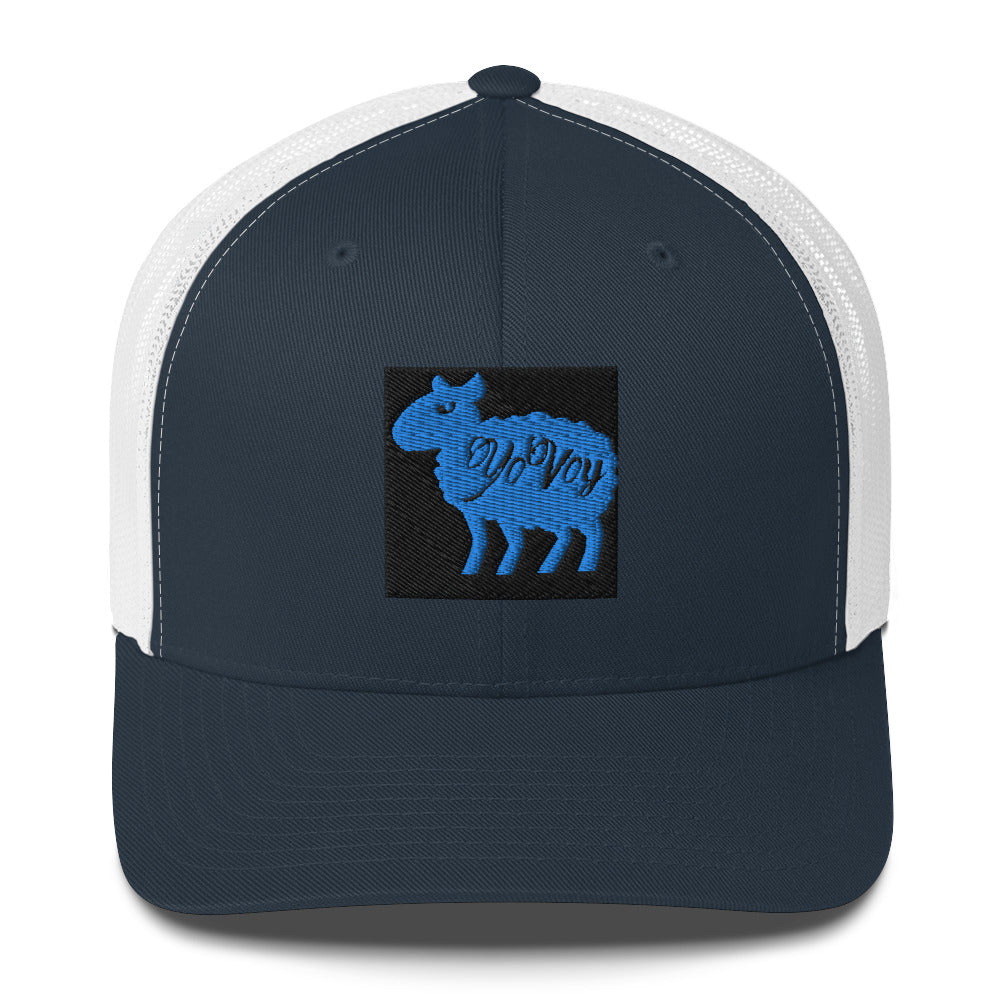 “YOVOY Sheep Baby Blue” Trucker Cap