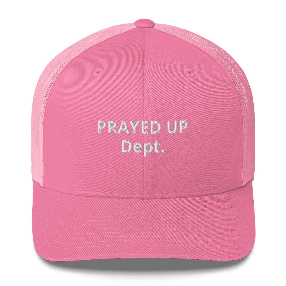 “PrayedUp dept” Trucker Cap