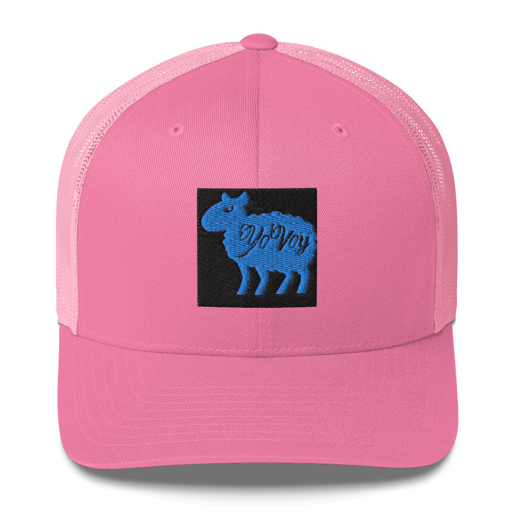 “YOVOY Sheep Baby Blue” Trucker Cap