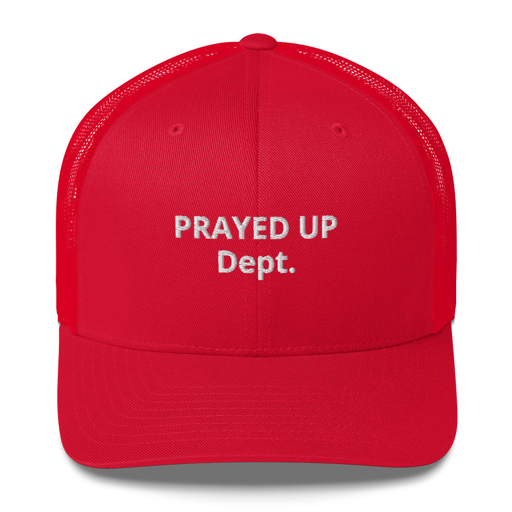 “PrayedUp dept” Trucker Cap