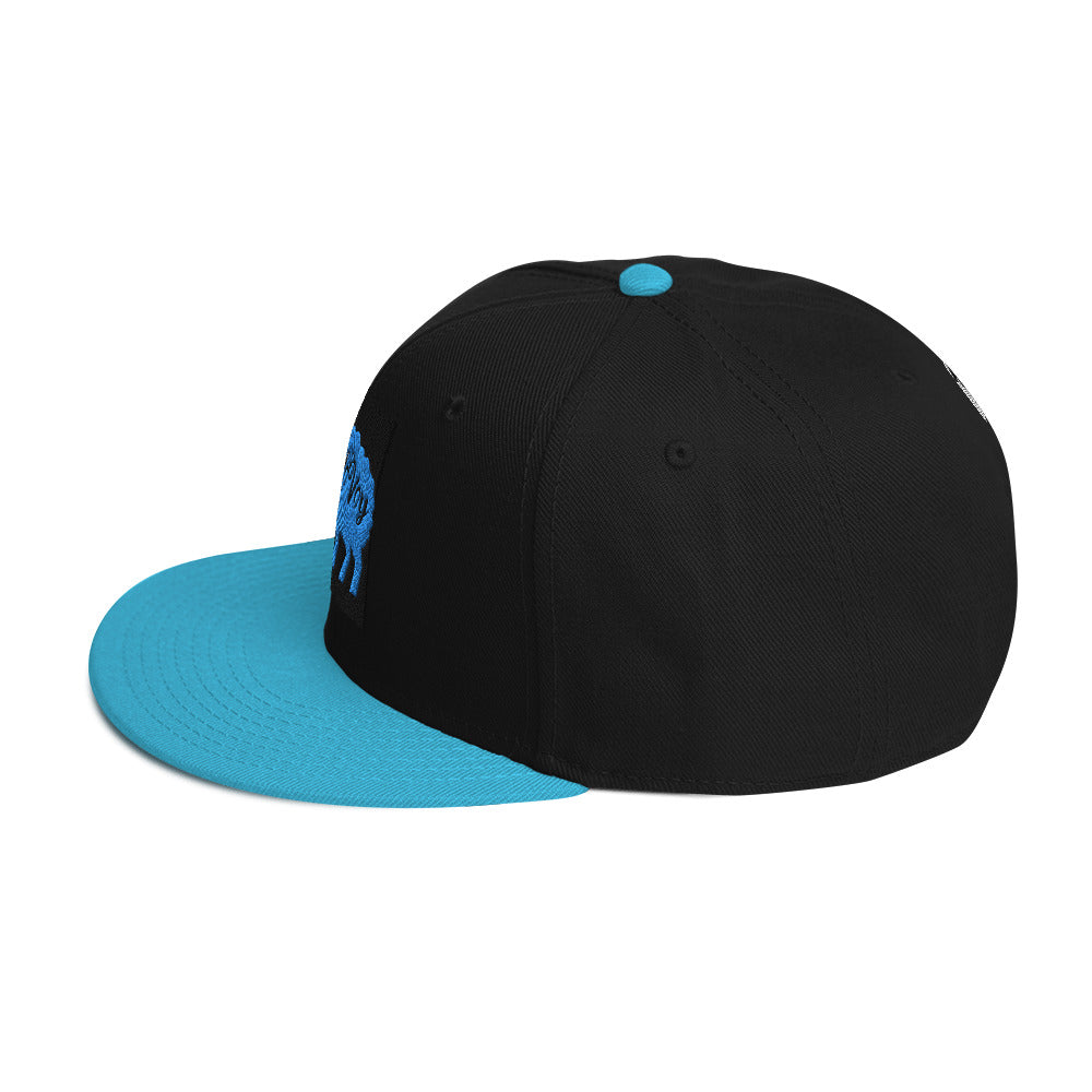 “YOVOY Sheep Baby Blue” Snapback Hat