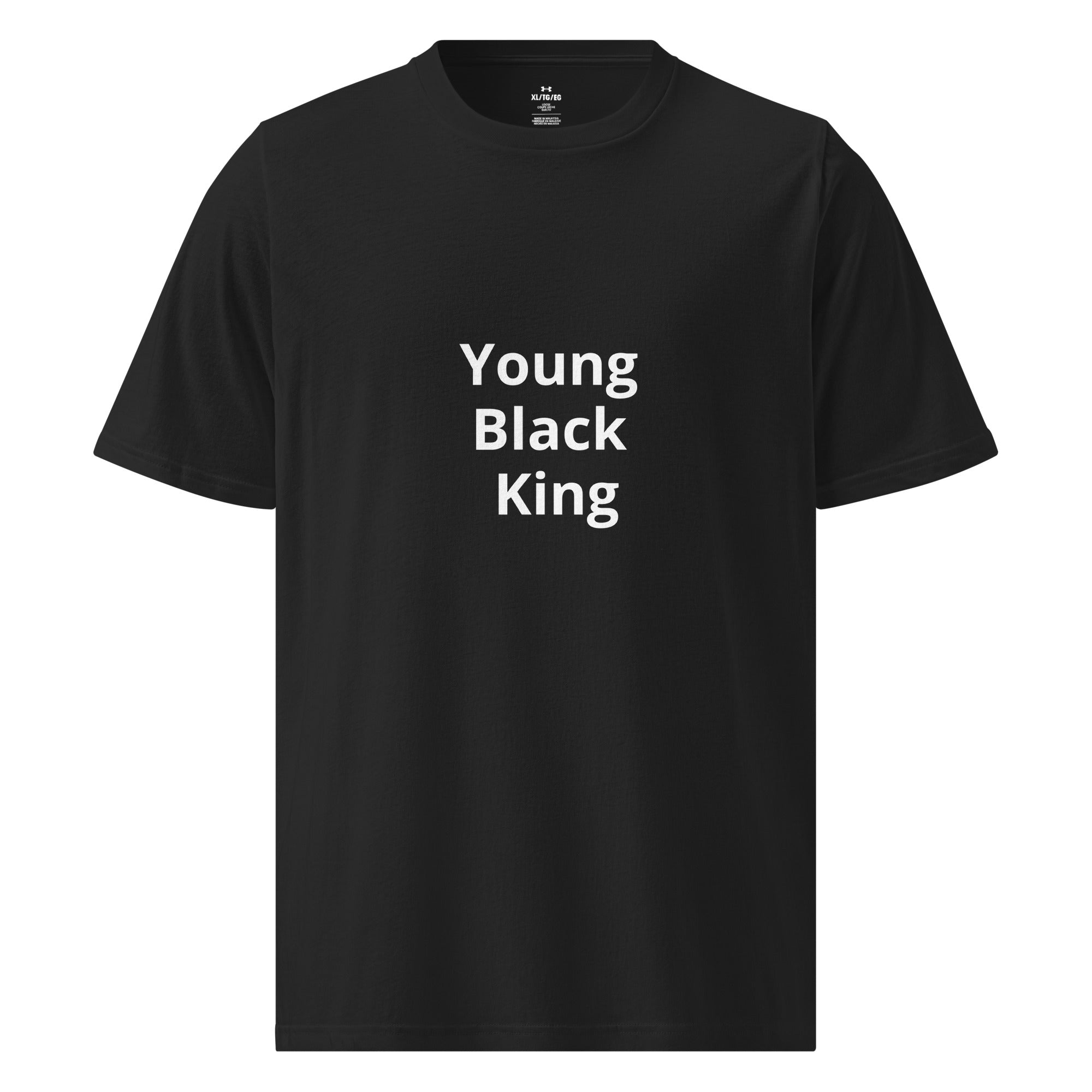 "Young Black King" Under ArmourⓇ athletic t-shirt