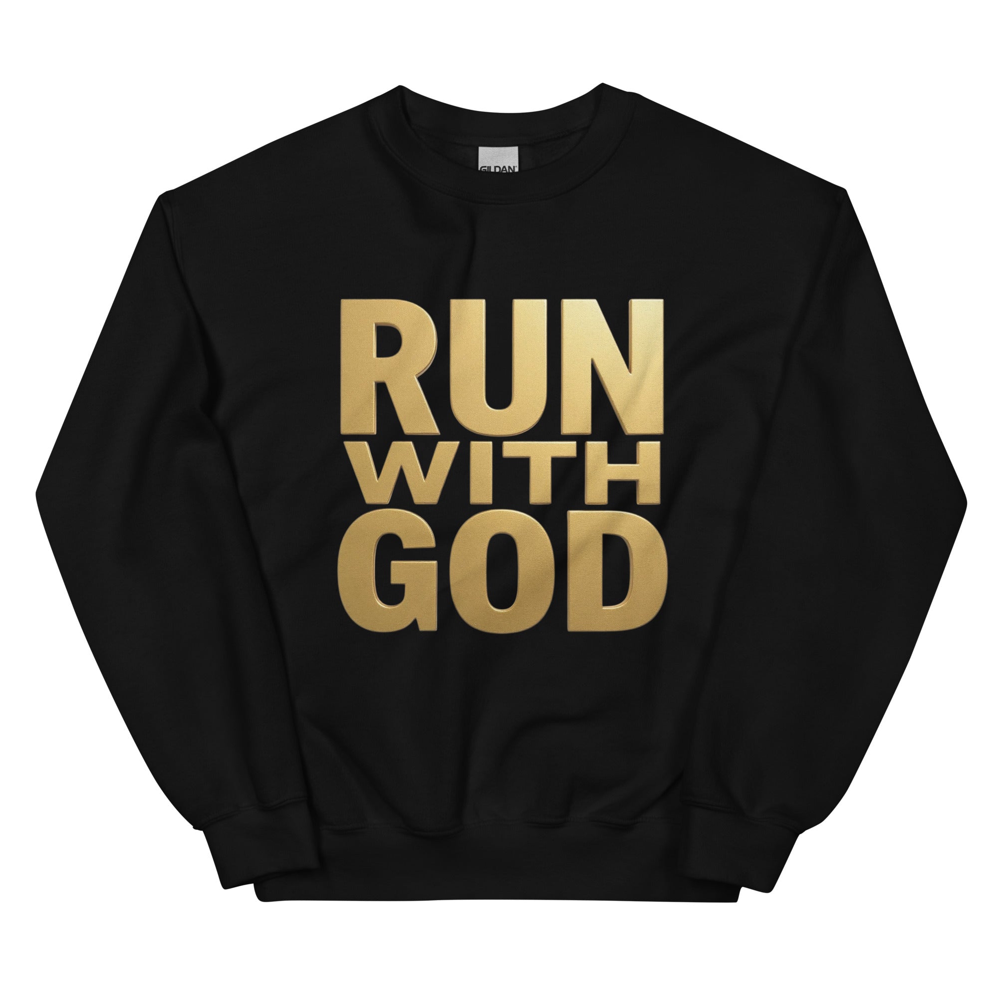 "Run With God" Unisex Sweatshirt