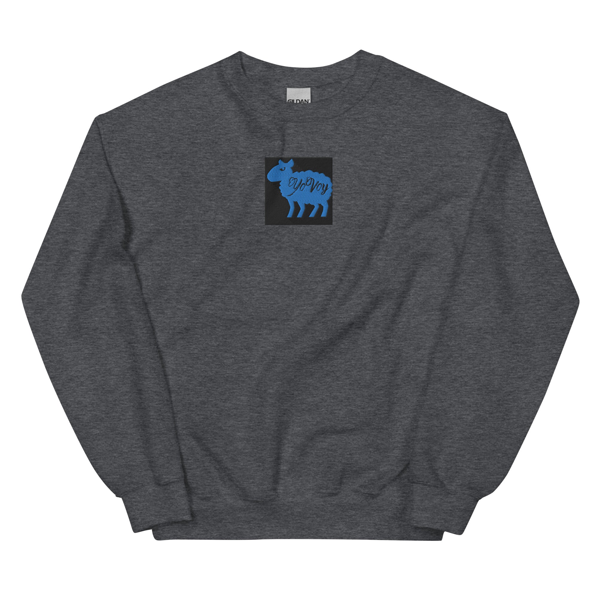 “YOVOY Sheep Baby Blue” Unisex Sweatshirt