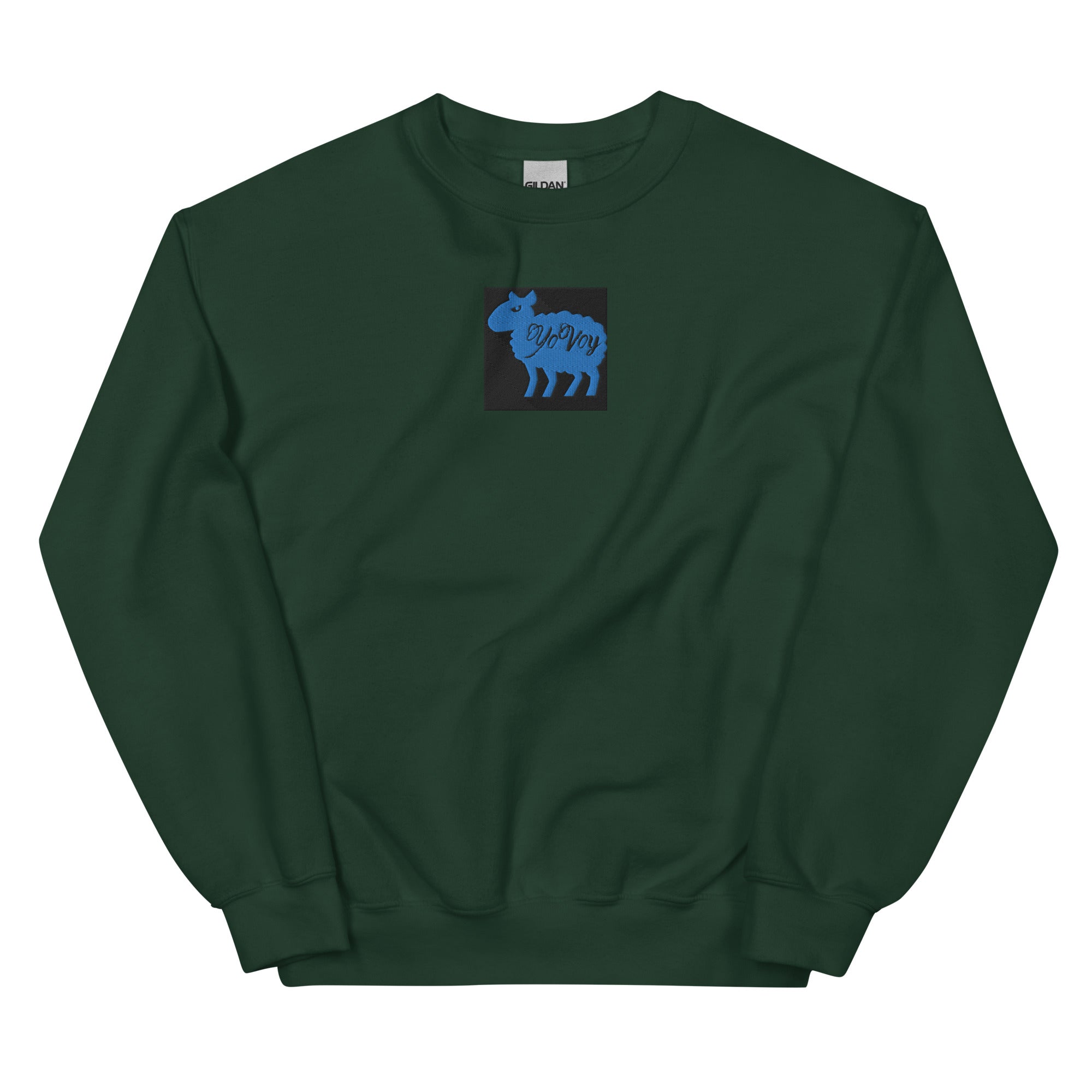 “YOVOY Sheep Baby Blue” Unisex Sweatshirt