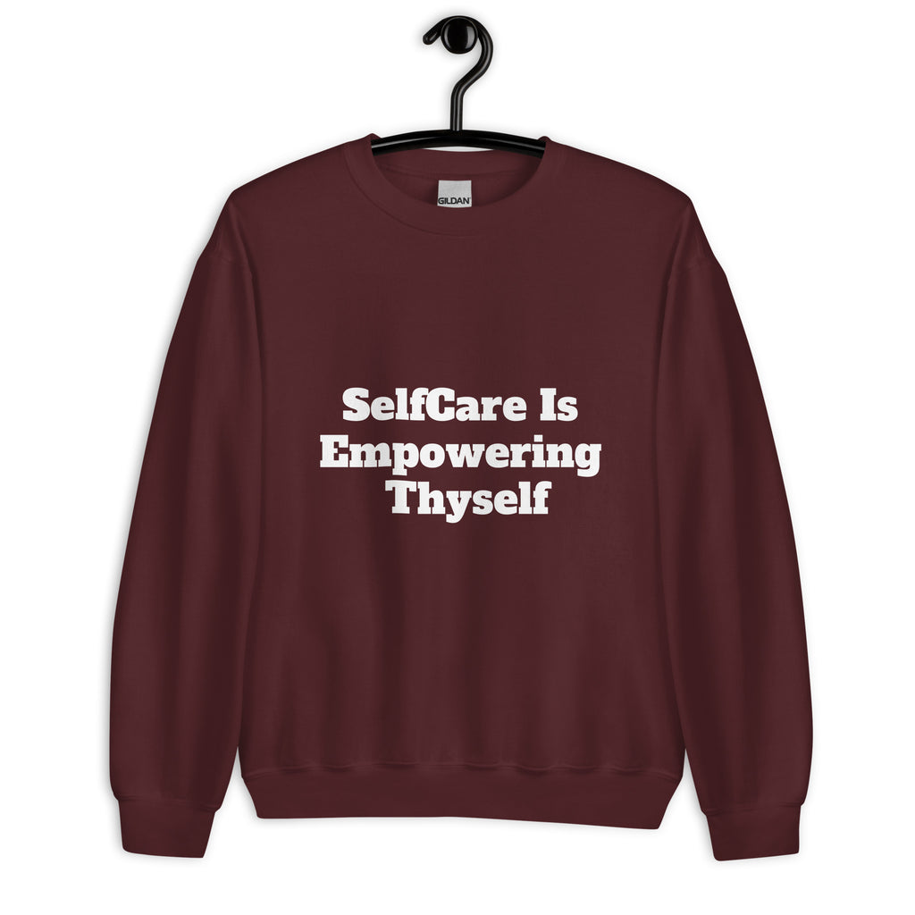 “SelfCare” Unisex Sweatshirt