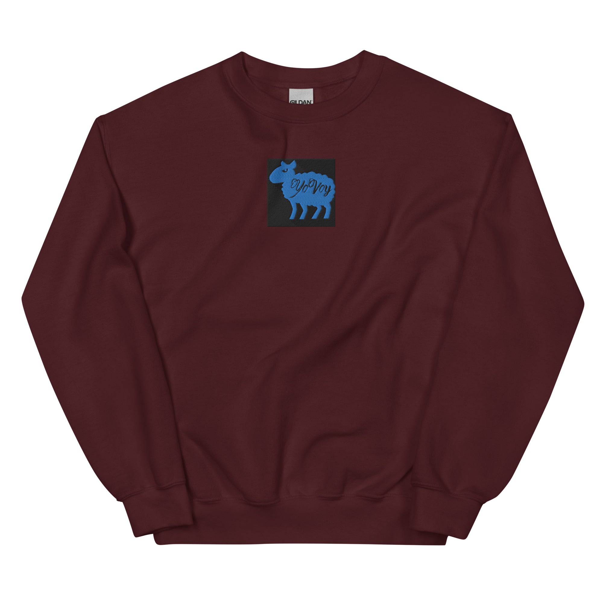“YOVOY Sheep Baby Blue” Unisex Sweatshirt