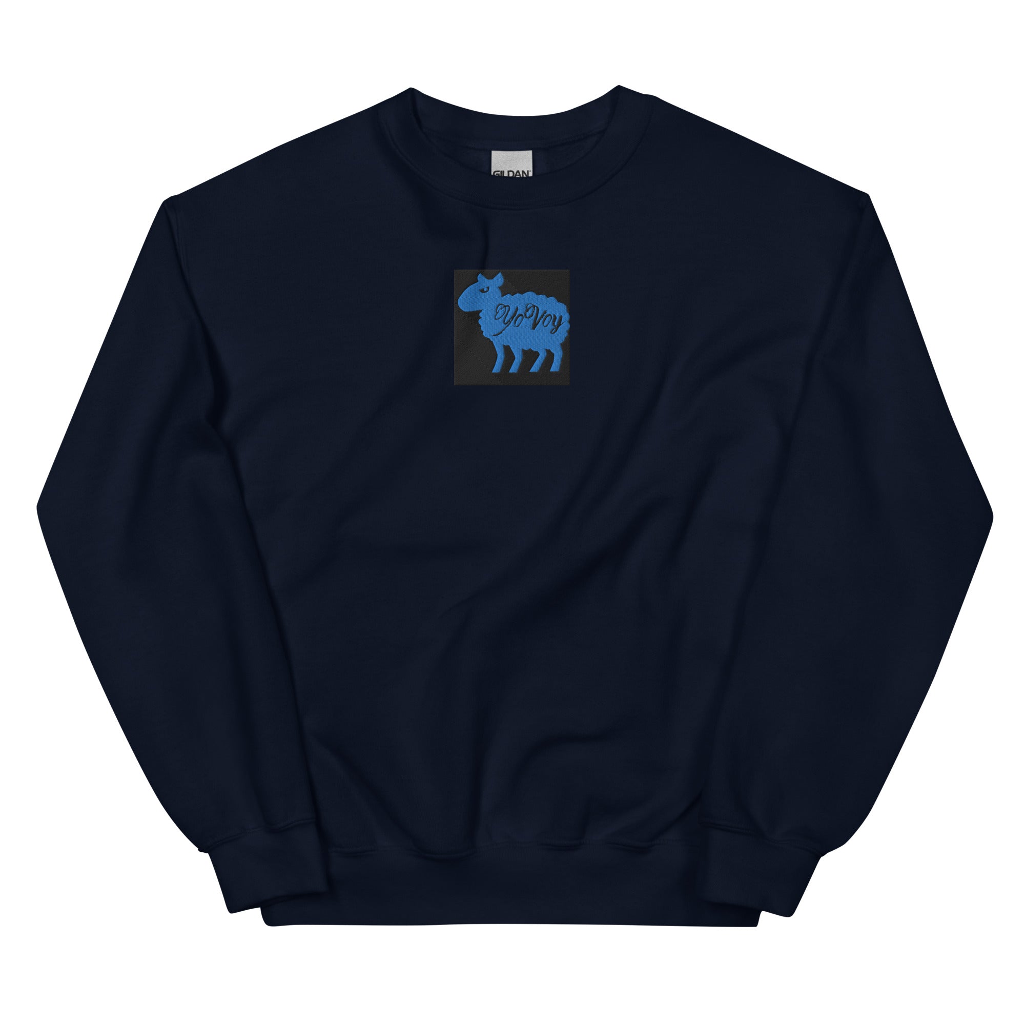“YOVOY Sheep Baby Blue” Unisex Sweatshirt