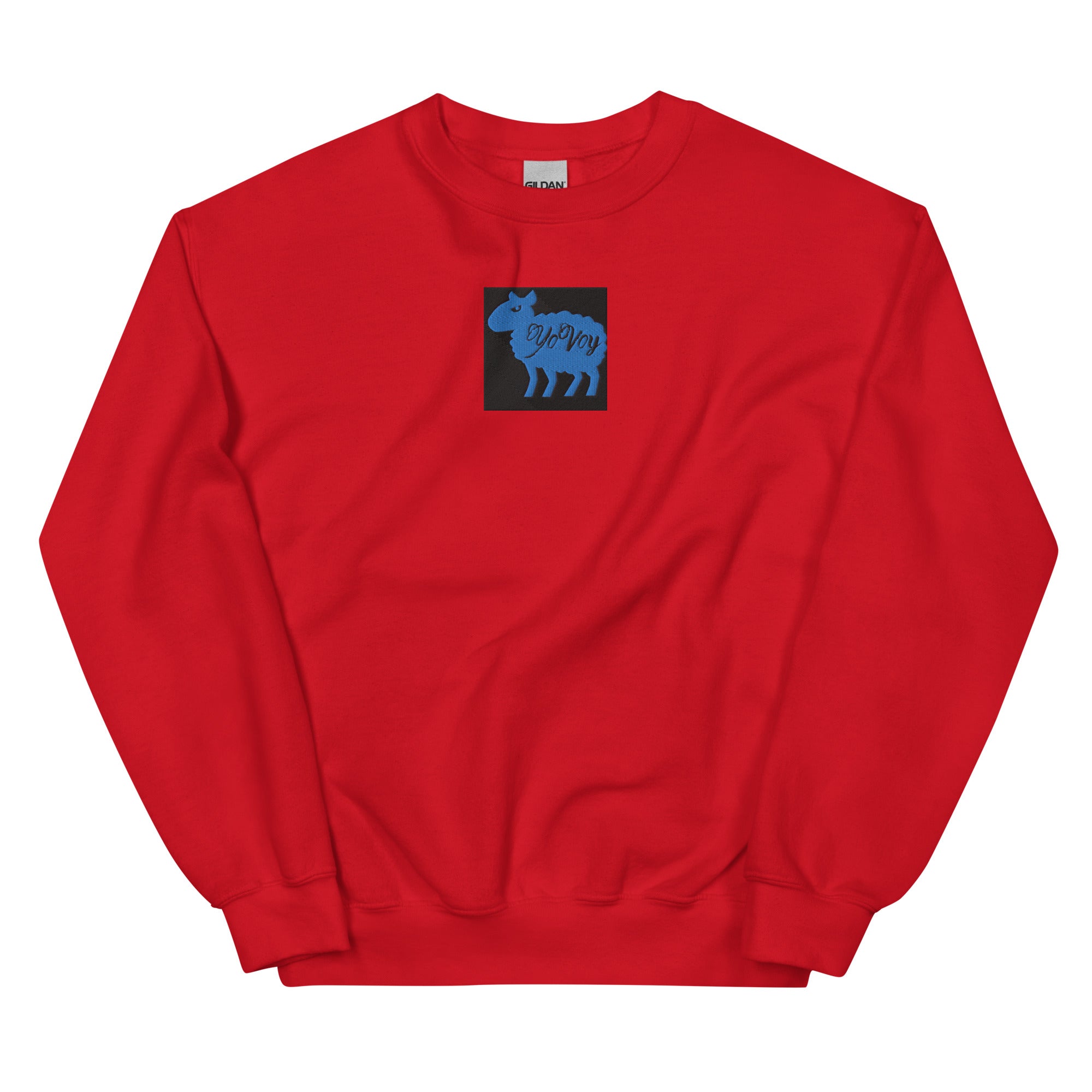 “YOVOY Sheep Baby Blue” Unisex Sweatshirt