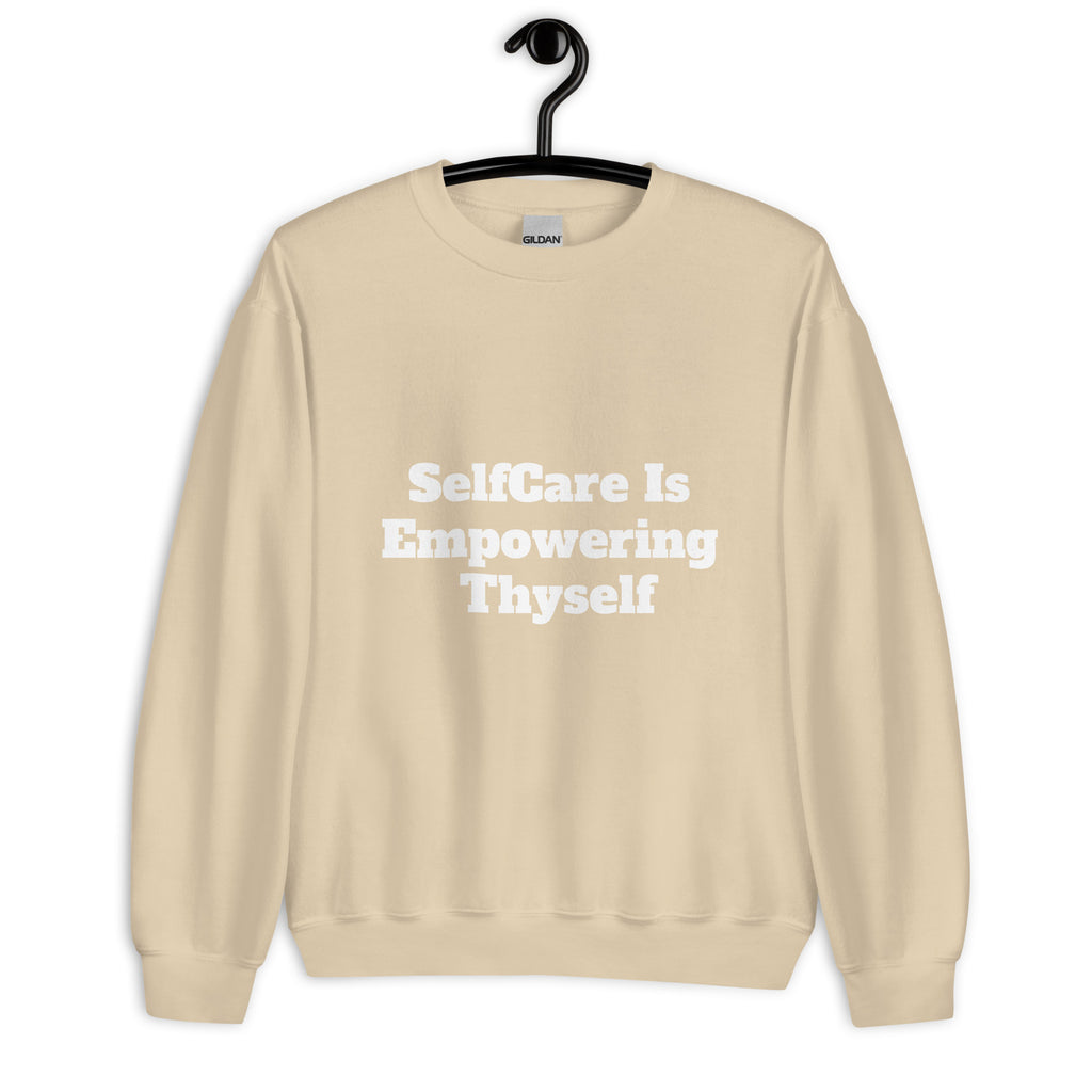 “SelfCare” Unisex Sweatshirt