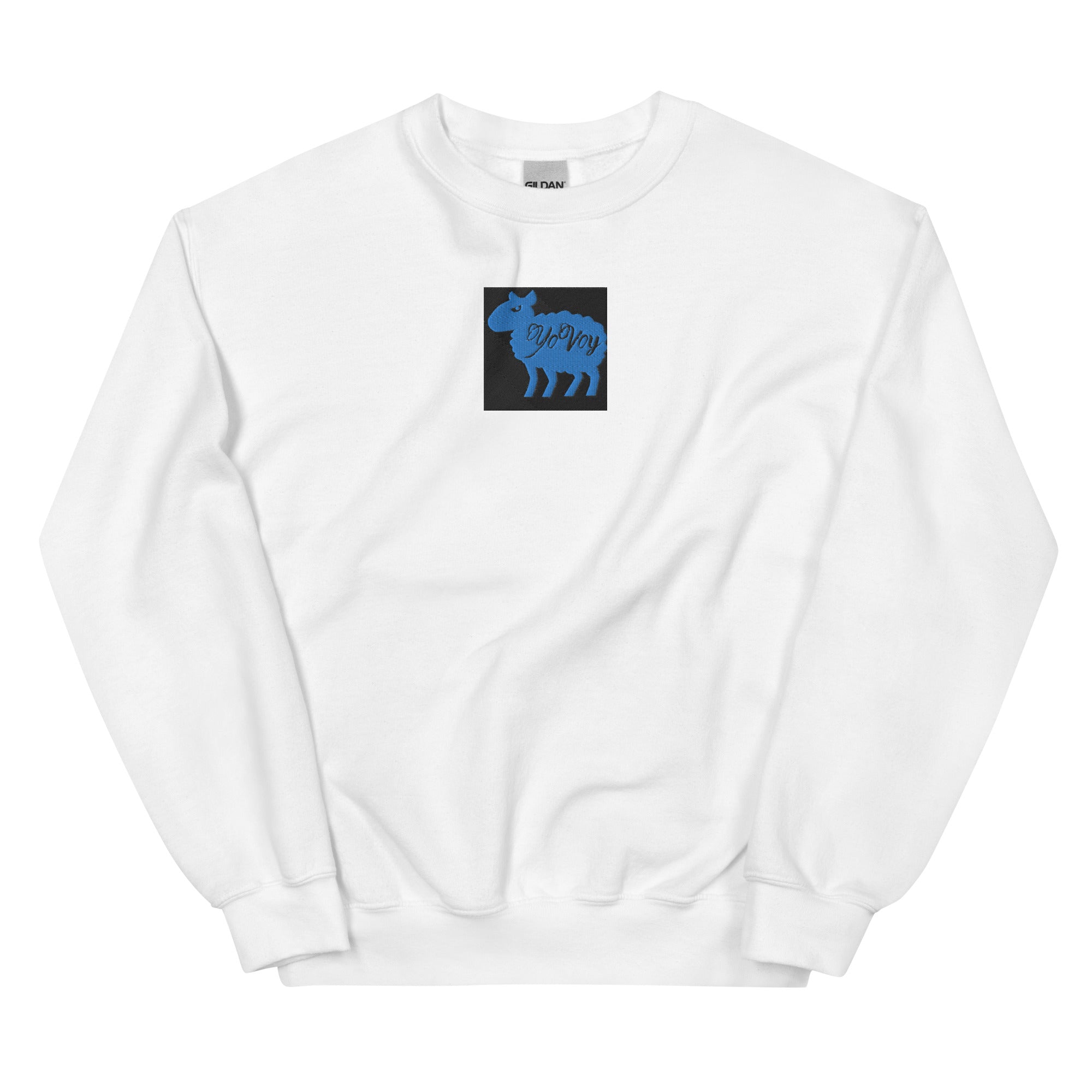 “YOVOY Sheep Baby Blue” Unisex Sweatshirt