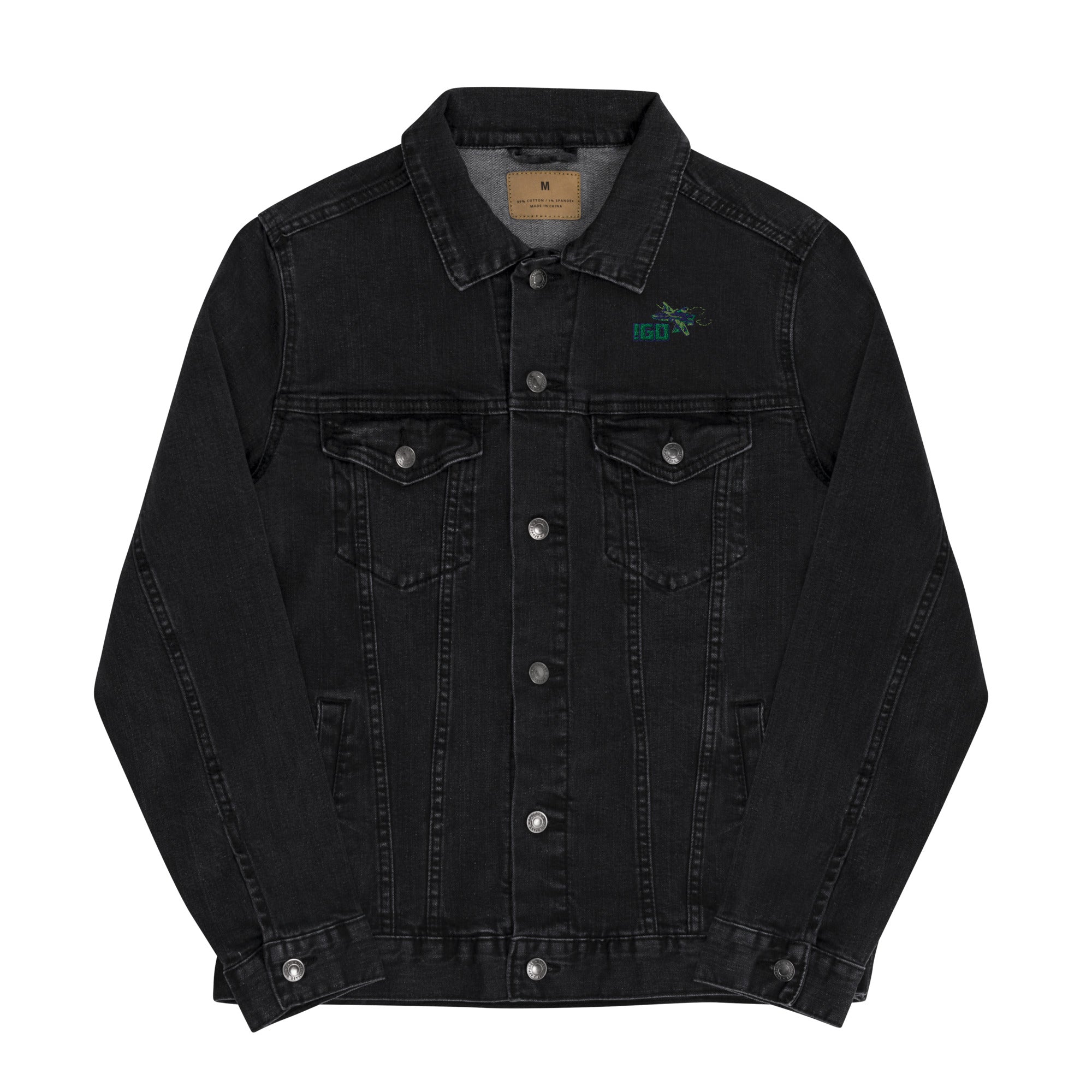 “IGO fly Gear@ Unisex denim jacket