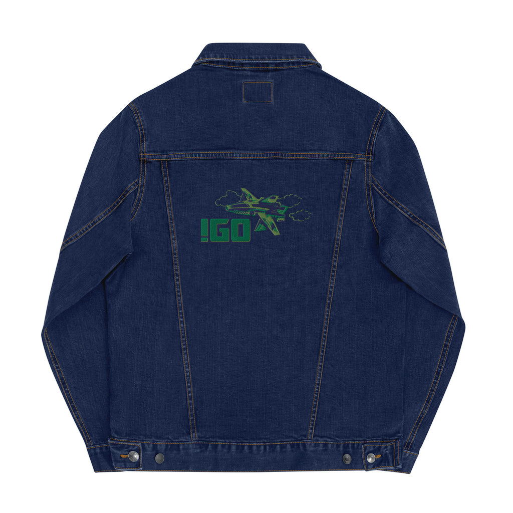 “IGO fly Gear@ Unisex denim jacket