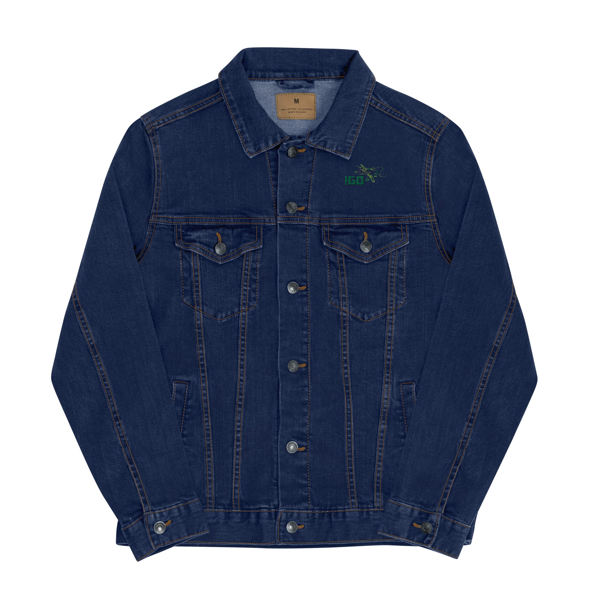 “IGO fly Gear@ Unisex denim jacket