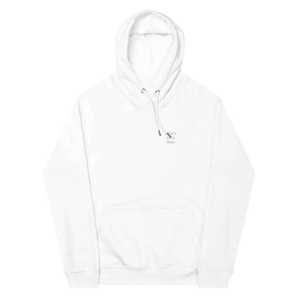 “Gods Very Own” Unisex eco raglan hoodie