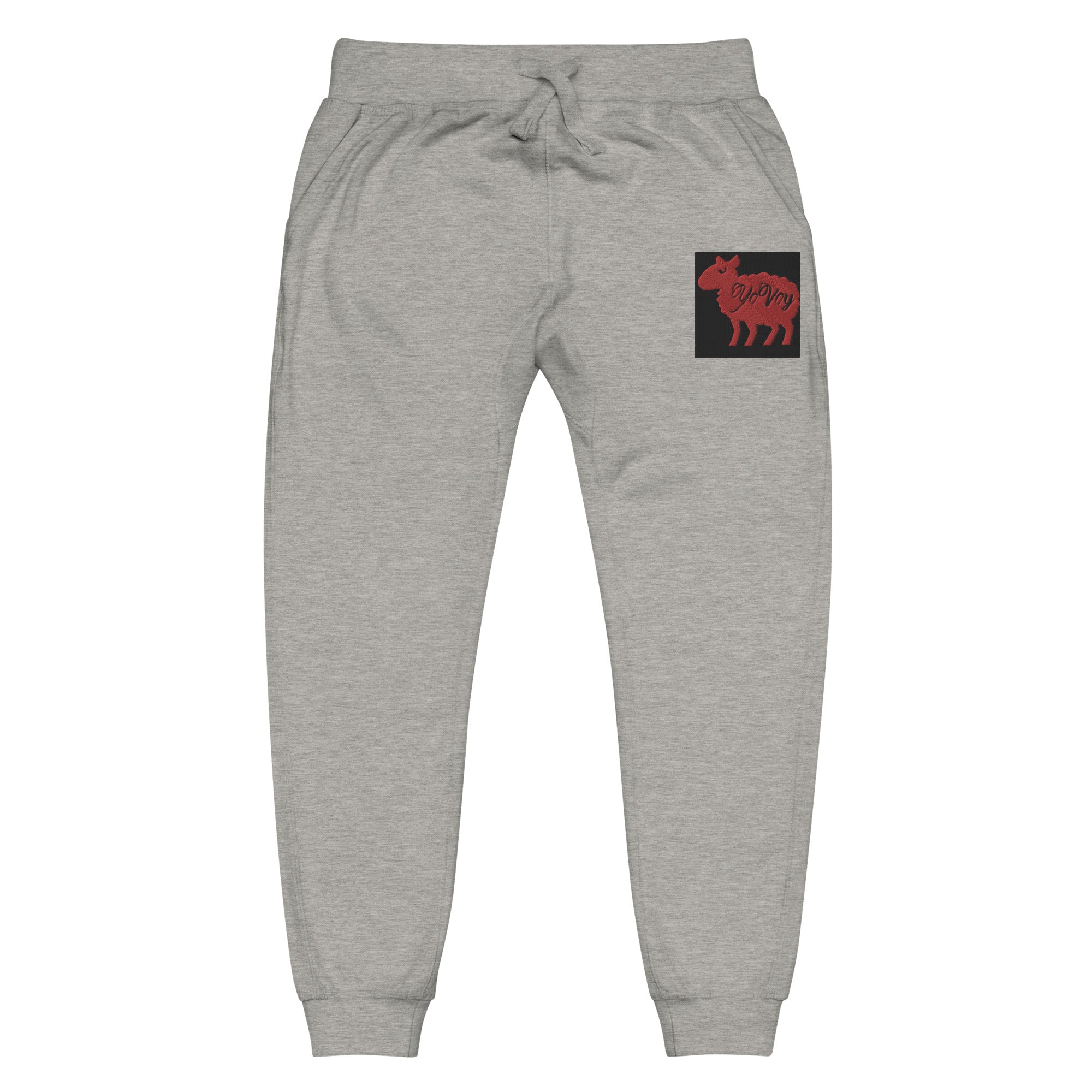 “YOVOy Sheep Red” Unisex fleece sweatpants