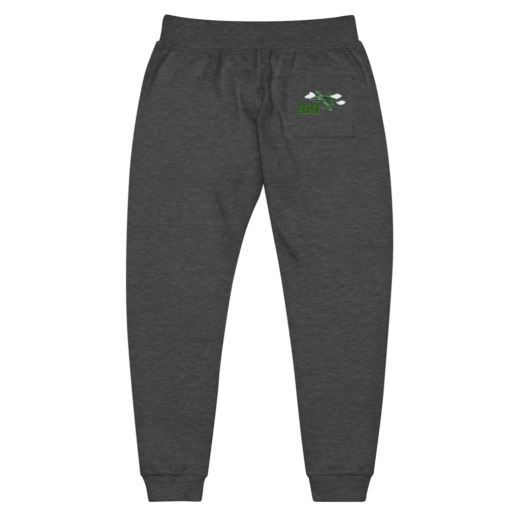 “IGO FLY Gear” Unisex fleece sweatpants