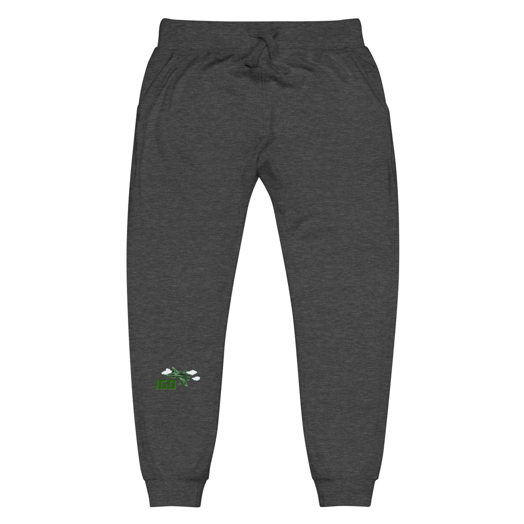 “IGO Fly Gear” Unisex fleece sweatpants