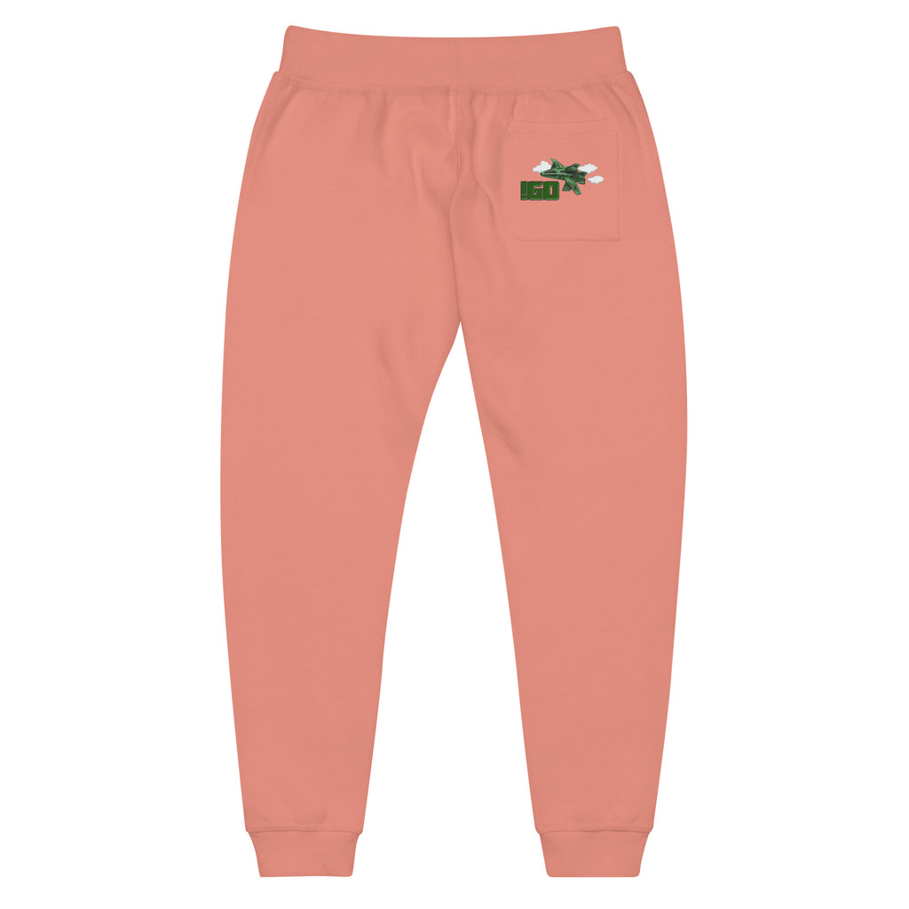 “IGO FLY Gear” Unisex fleece sweatpants