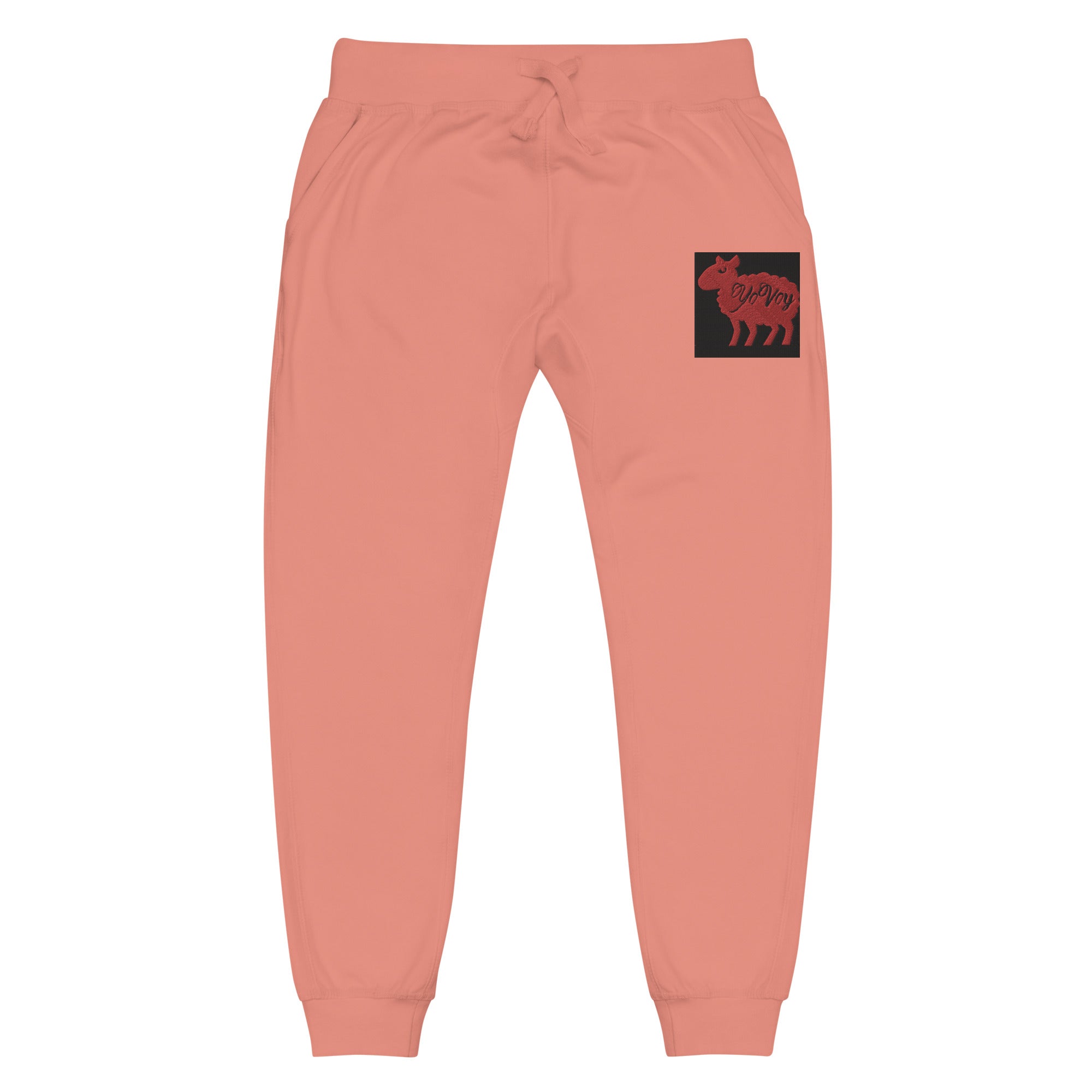 “YOVOy Sheep Red” Unisex fleece sweatpants
