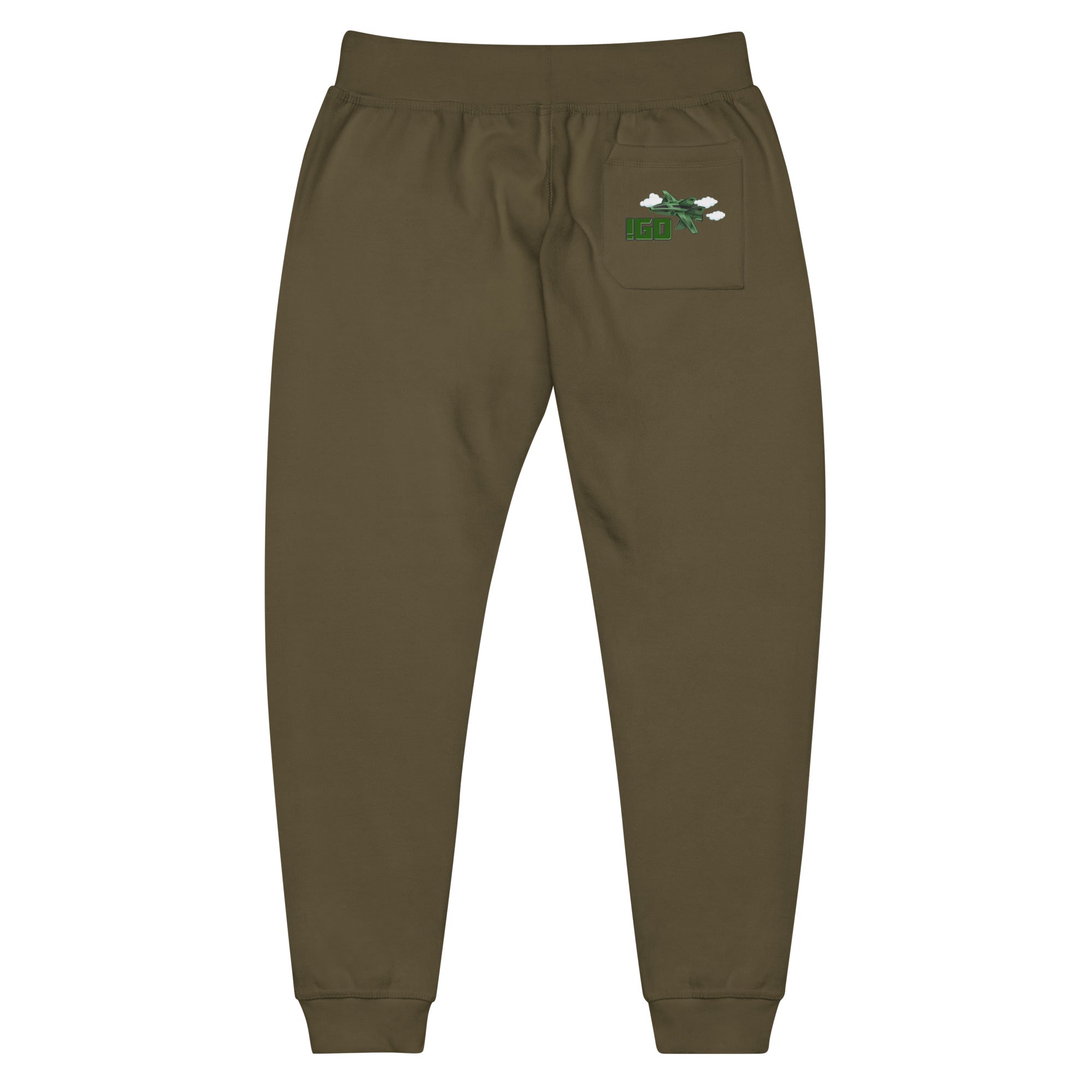 “IGO FLY Gear” Unisex fleece sweatpants