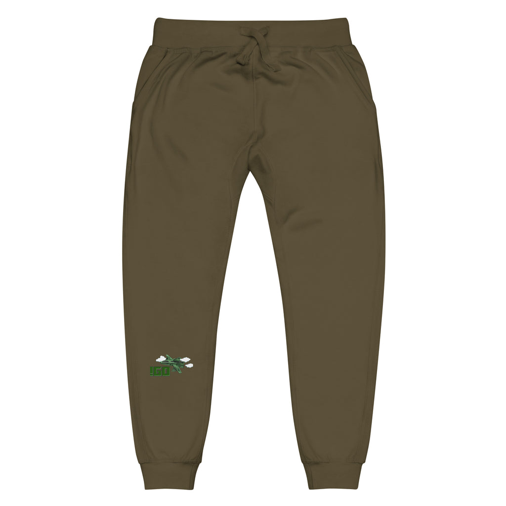 “IGO Fly Gear” Unisex fleece sweatpants