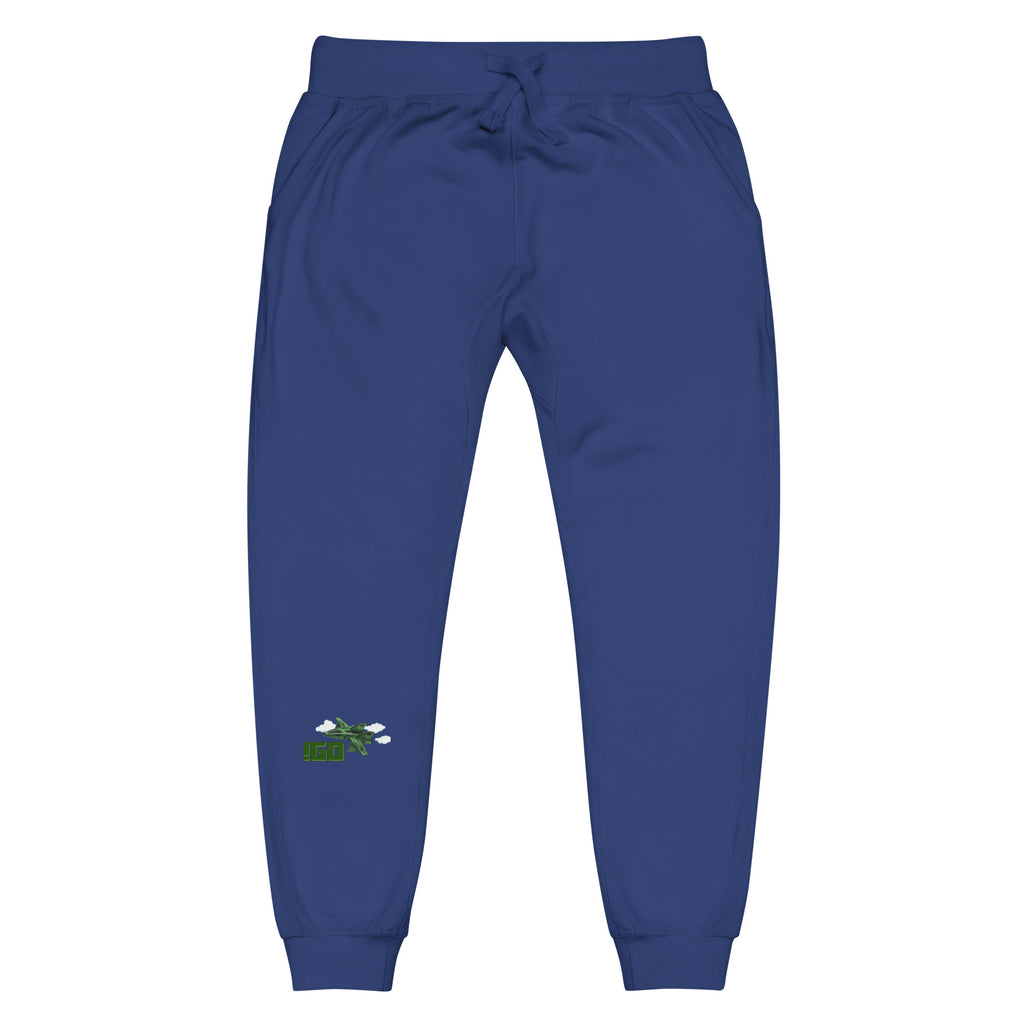 “IGO Fly Gear” Unisex fleece sweatpants