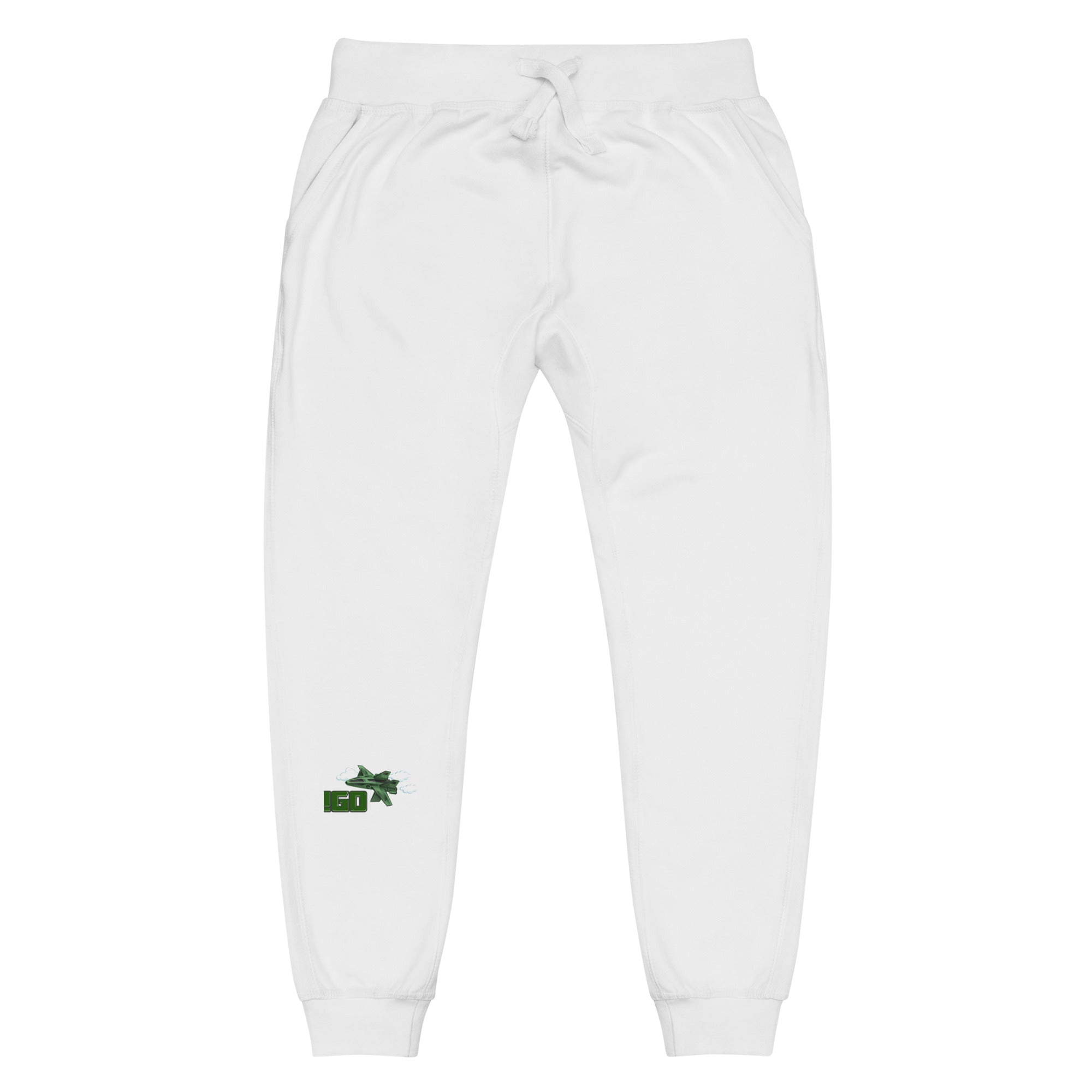 “IGO Fly Gear” Unisex fleece sweatpants